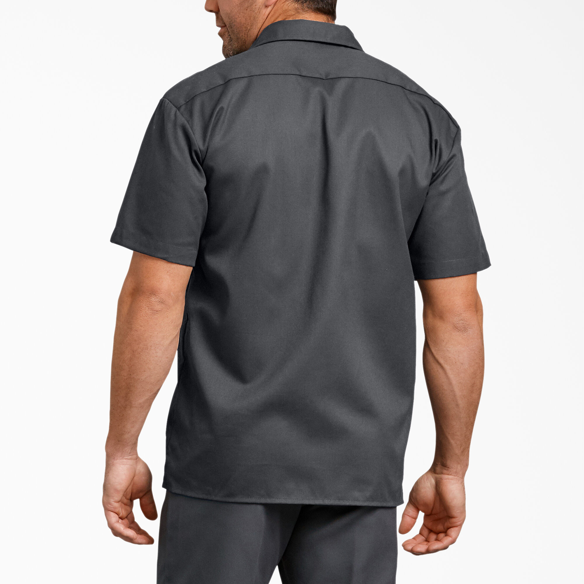 Relaxed Fit Short Sleeve Work Shirt
