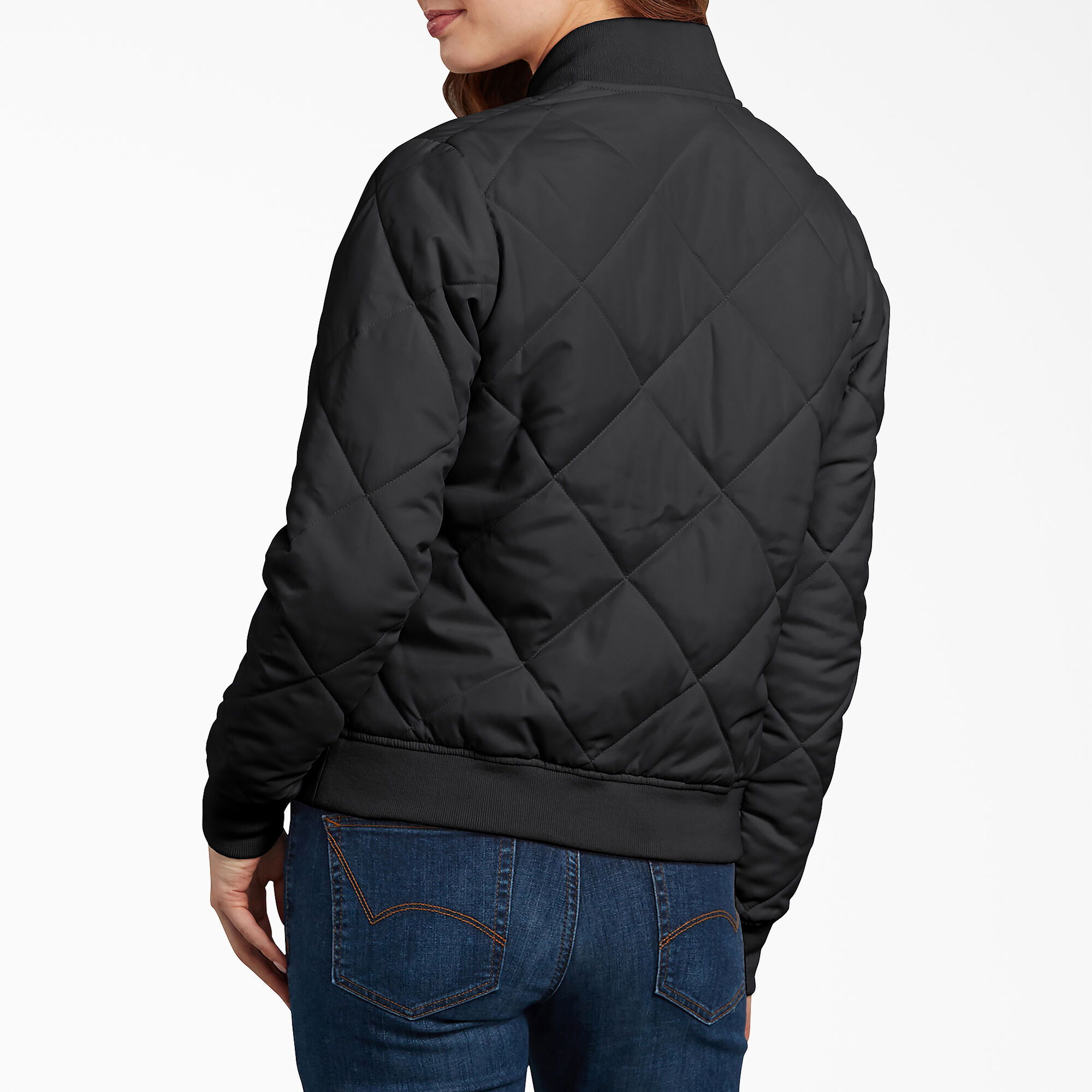 Women's Quilted Bomber Jacket