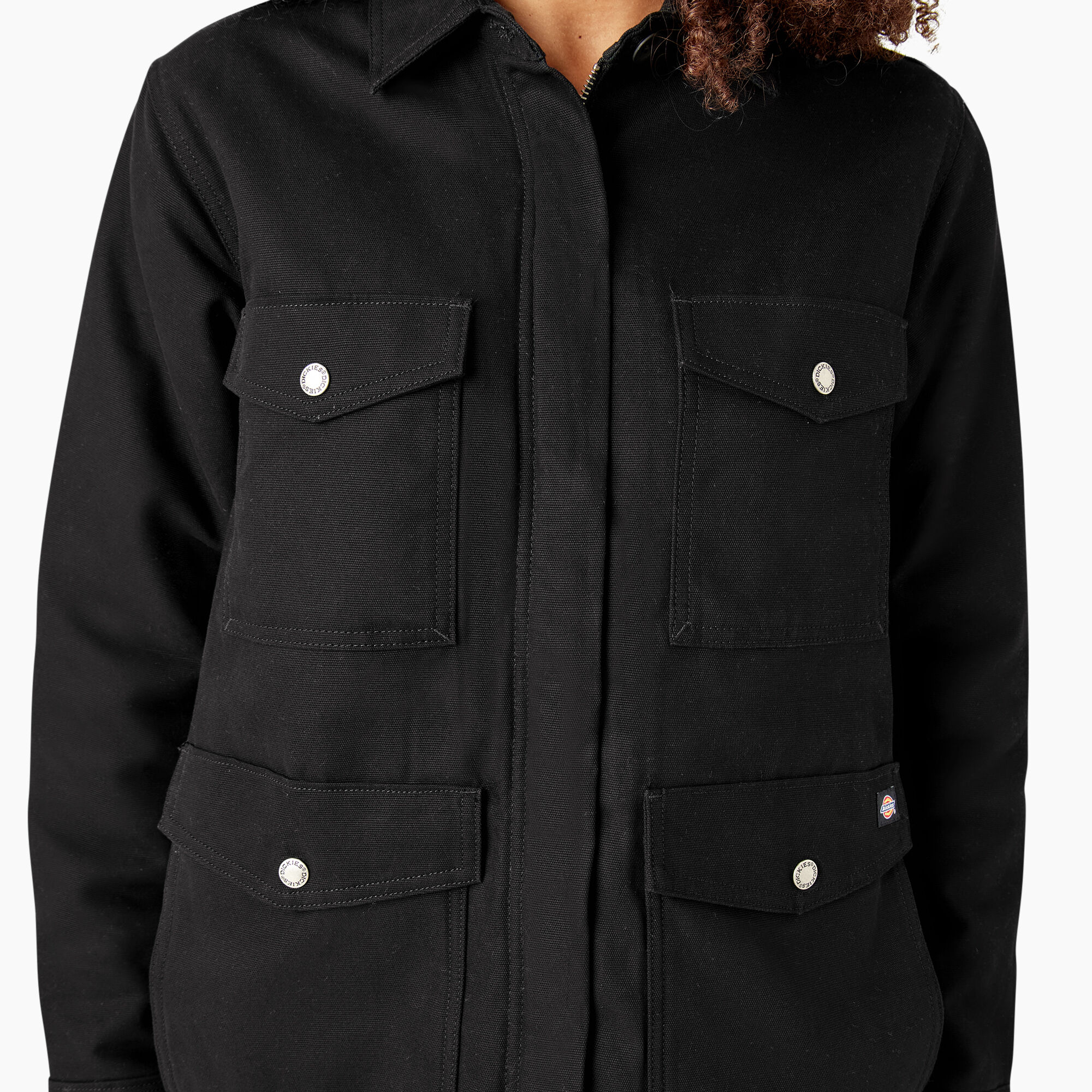 Women's Duck Fleece Lined Chore Coat