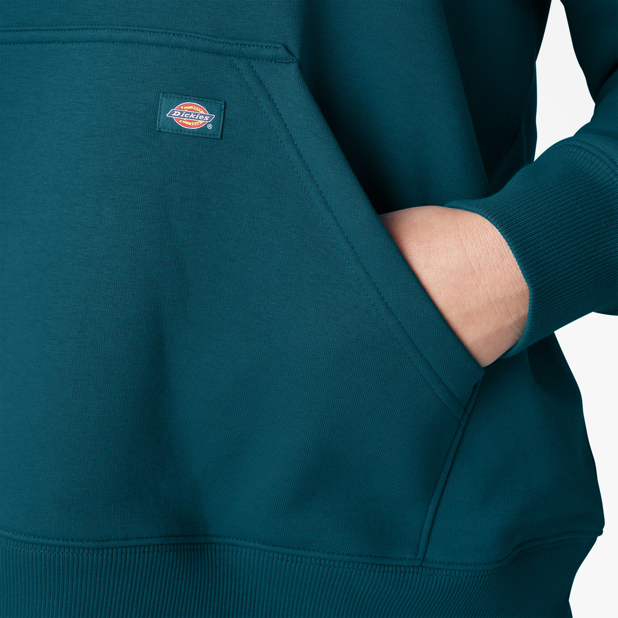 Women's Plus Heavyweight Logo Sleeve Pullover