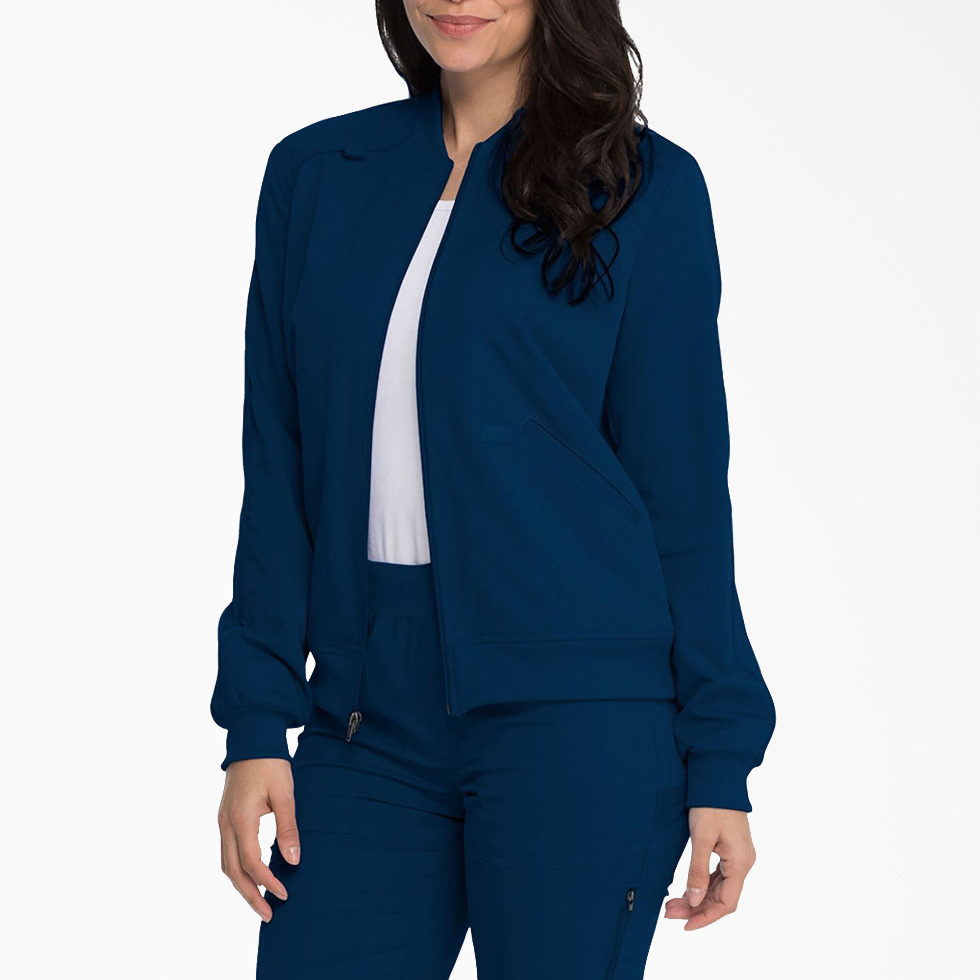 Women's Balance Zip Front Scrub Jacket