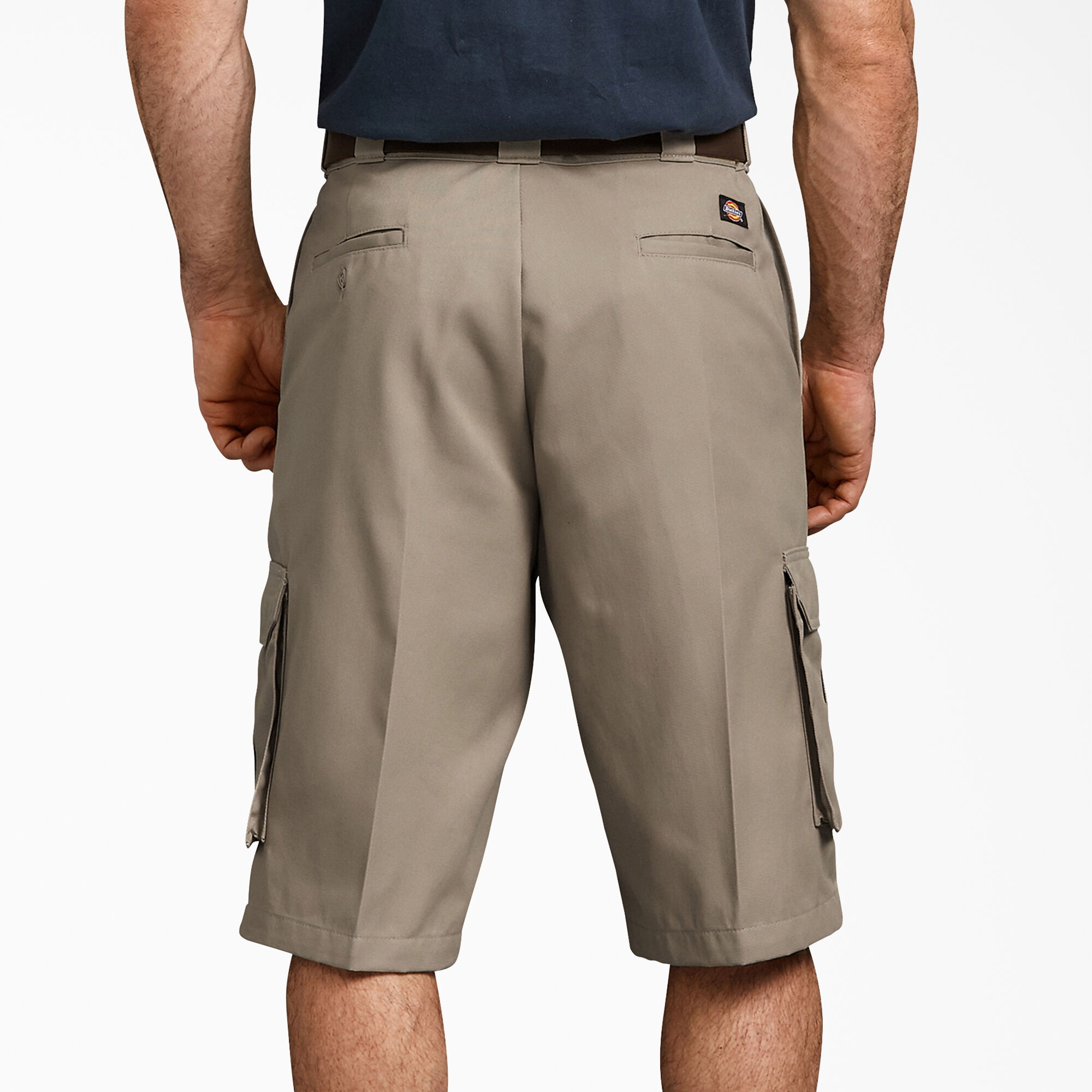 Loose Fit Cargo Work Shorts, 13