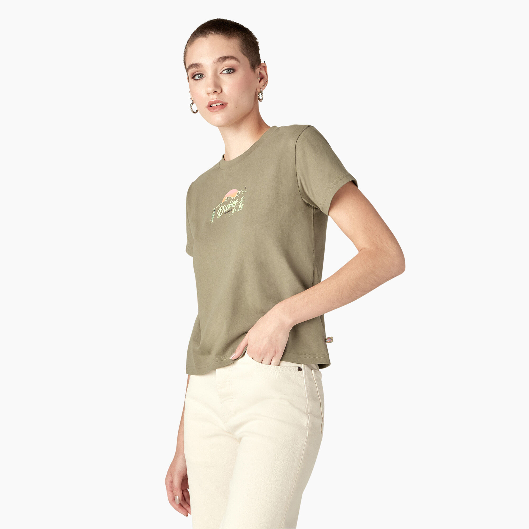 Women’s Twill Ranch Graphic T-Shirt