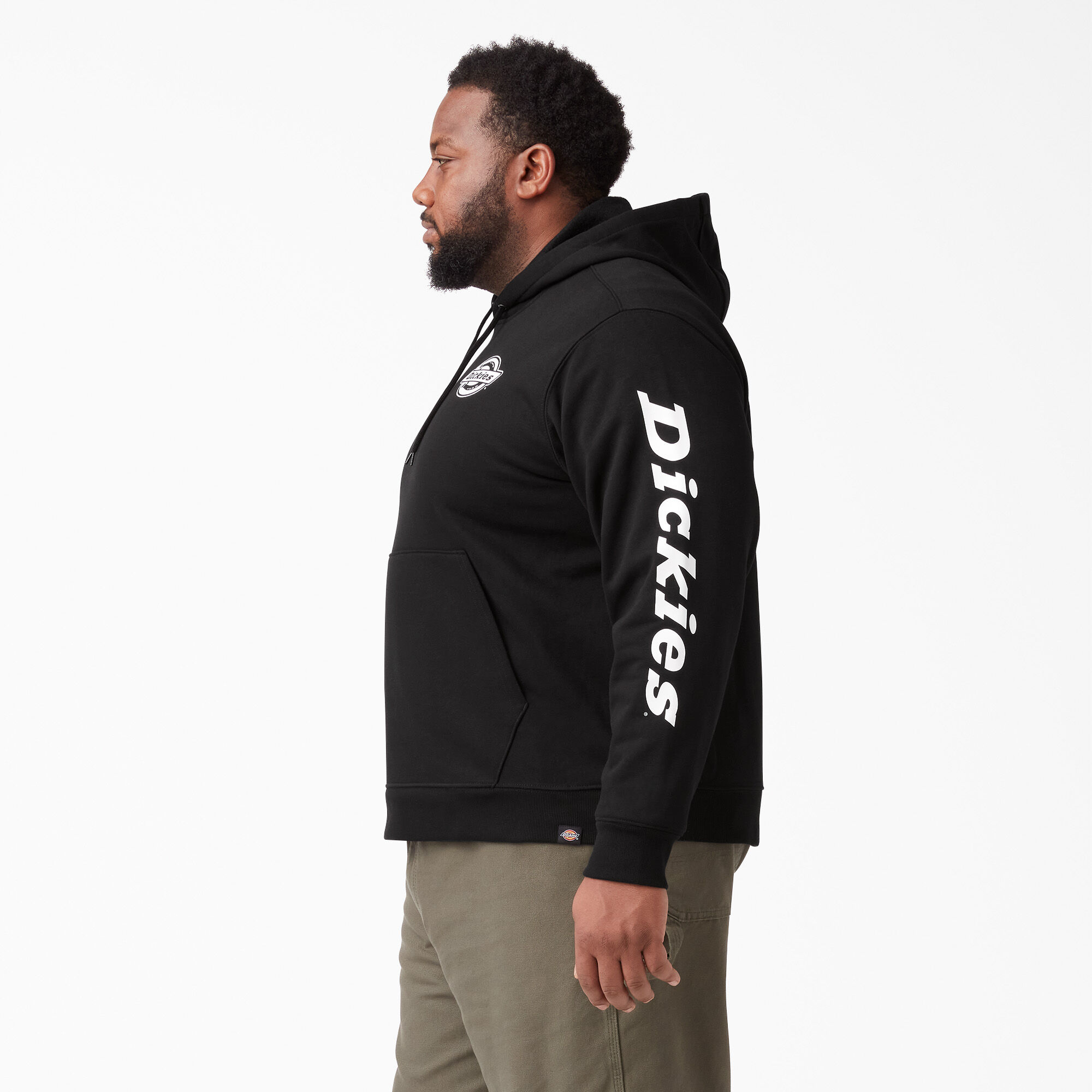 Logo Sleeve Fleece Hoodie