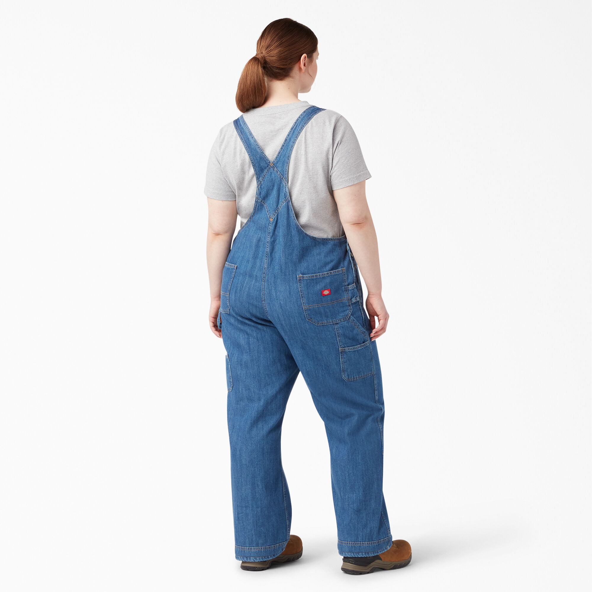 Women's Plus Relaxed Fit Bib Overalls