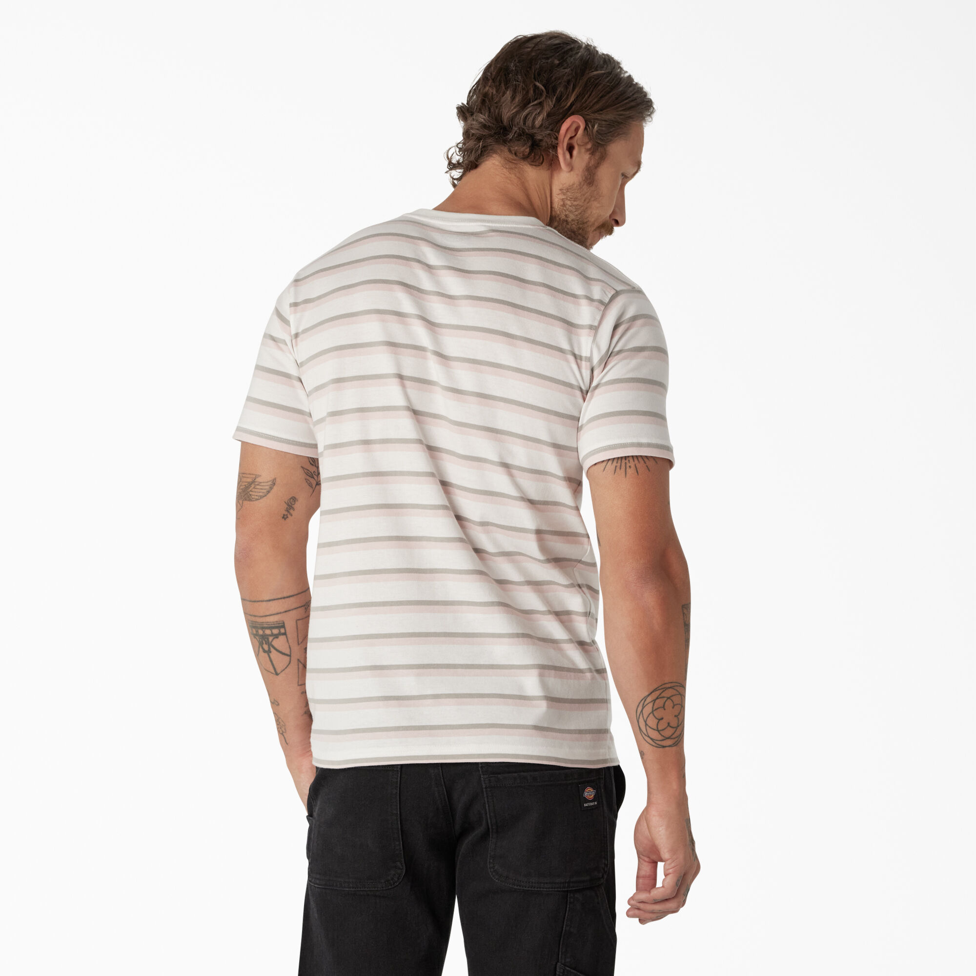 Dickies Skateboarding Striped T-Shirt