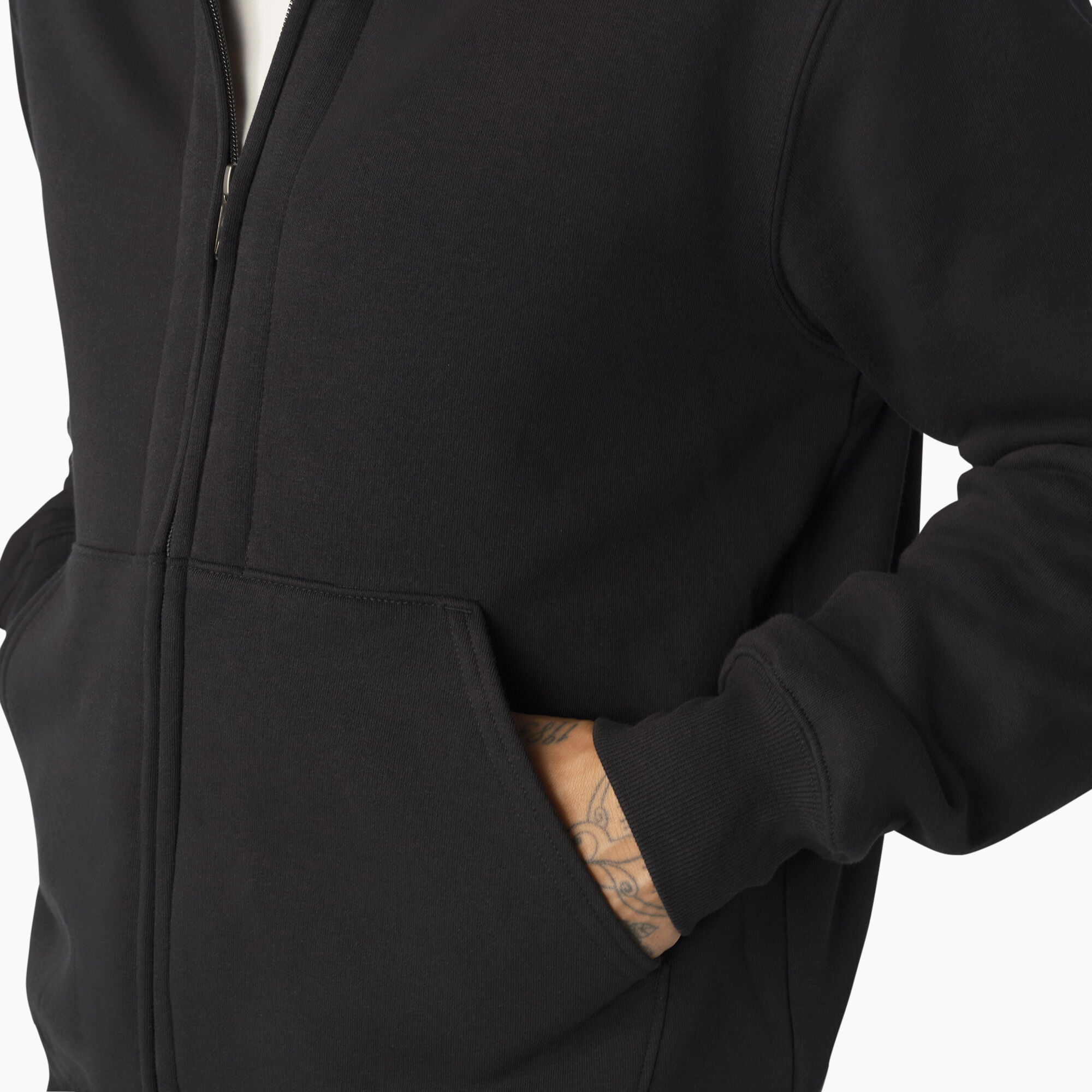 Thermal Lined Full-Zip Fleece Hoodie