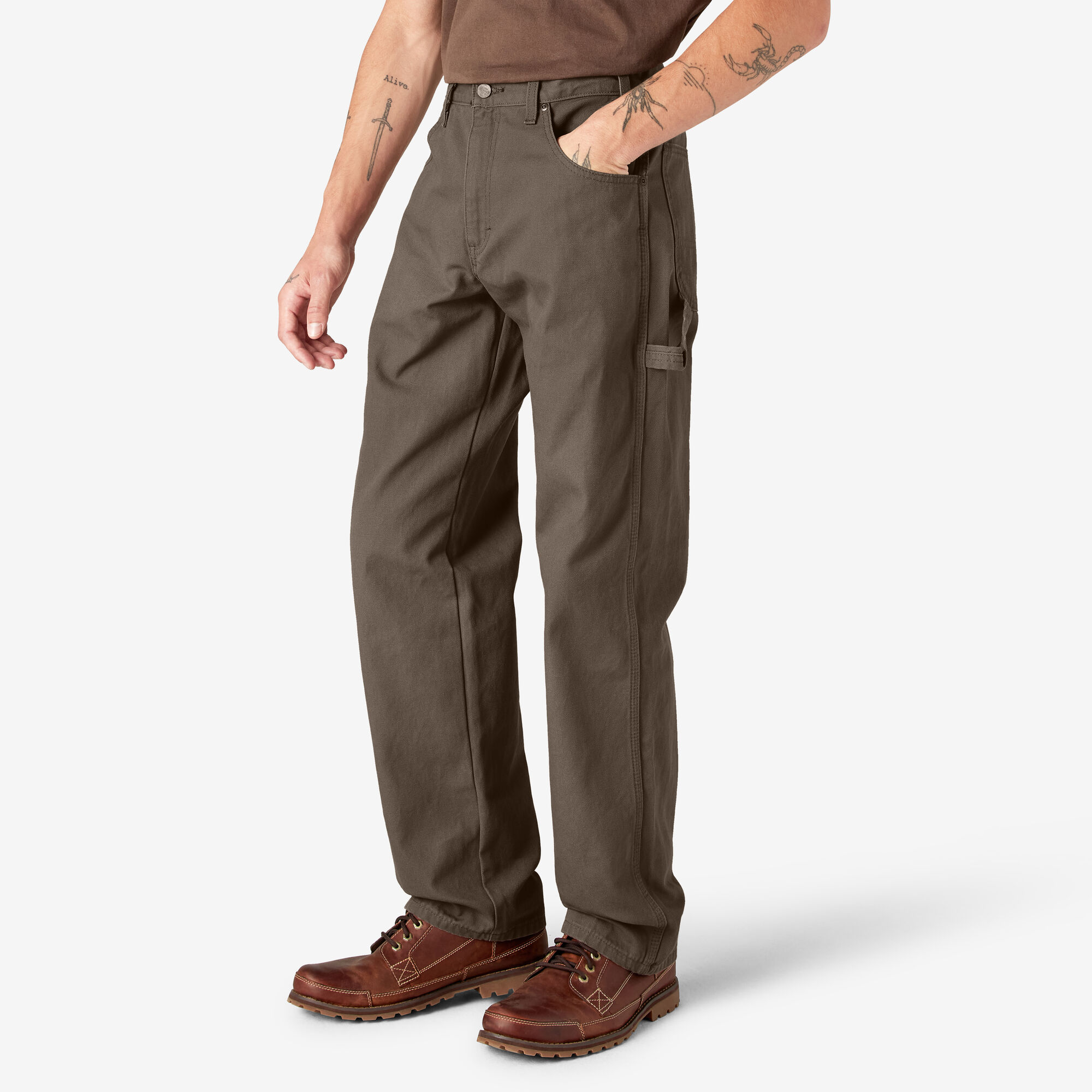 Relaxed Fit Heavyweight Duck Carpenter Pants