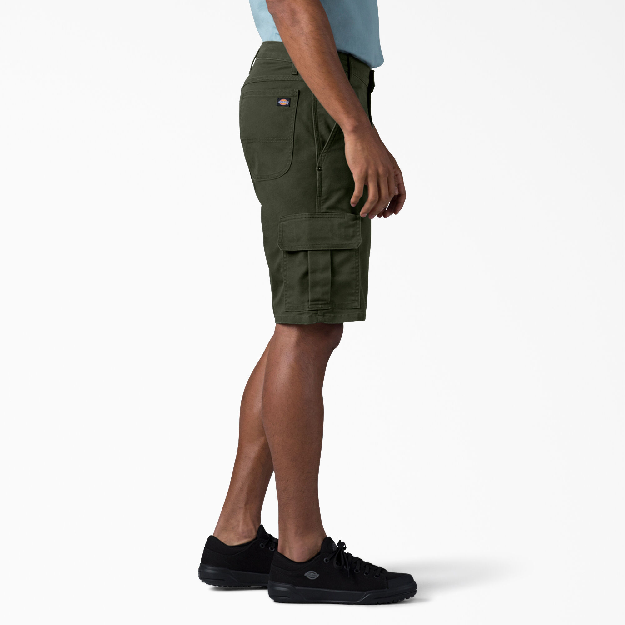 FLEX Relaxed Fit Duck Cargo Shorts, 11
