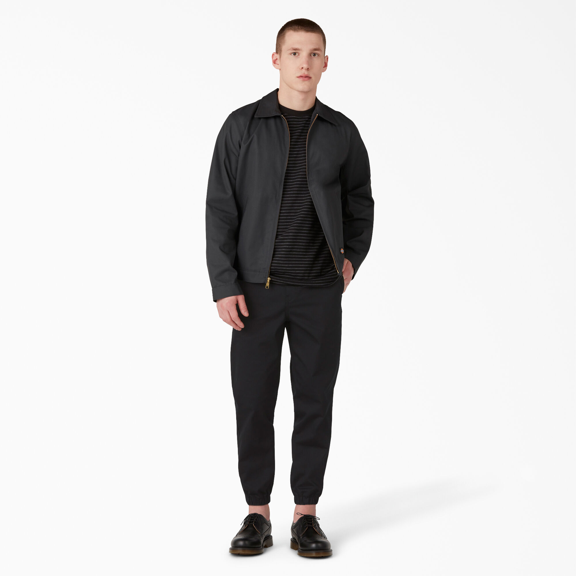 Regular Fit Cropped Jogger Work Pants
