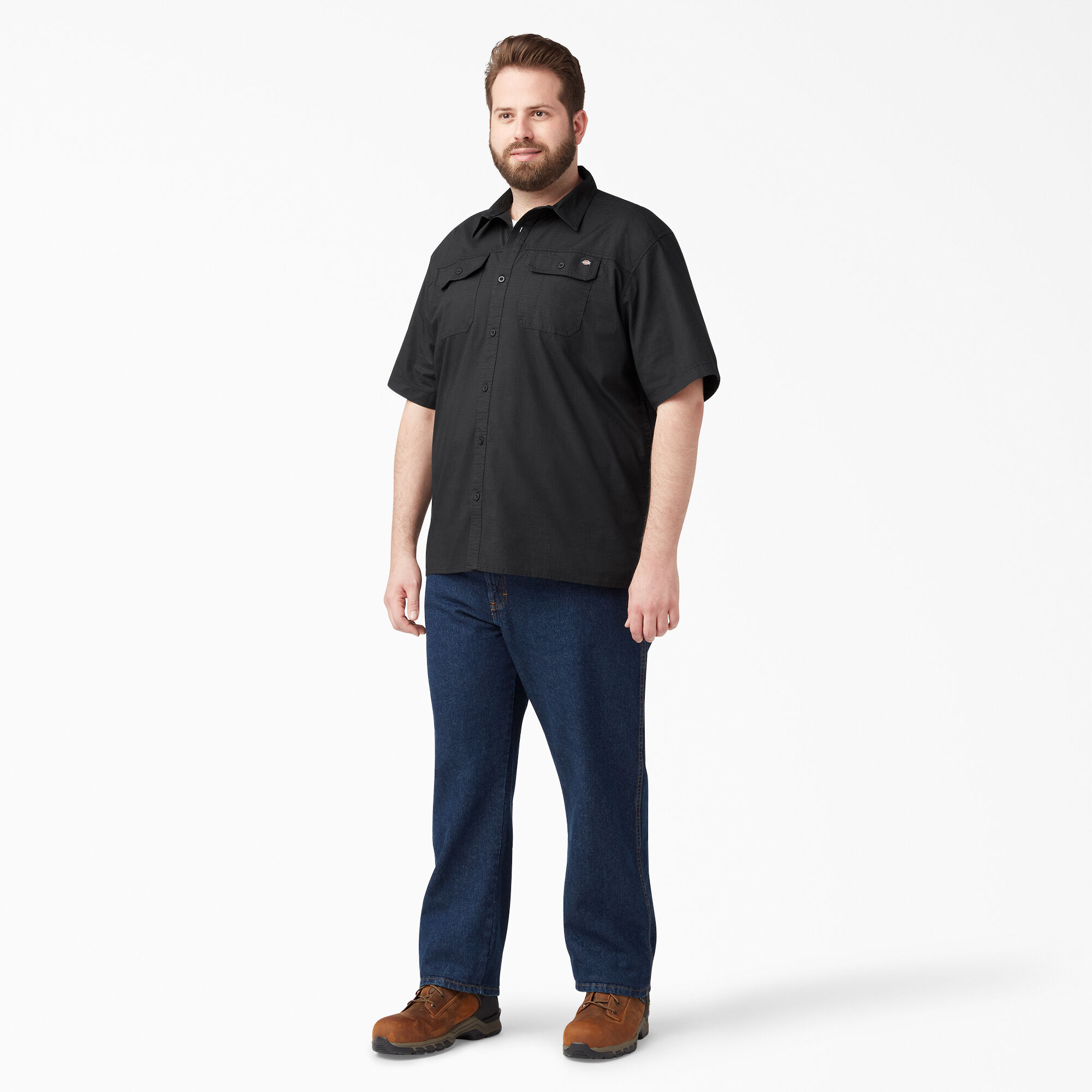 Short Sleeve Ripstop Work Shirt