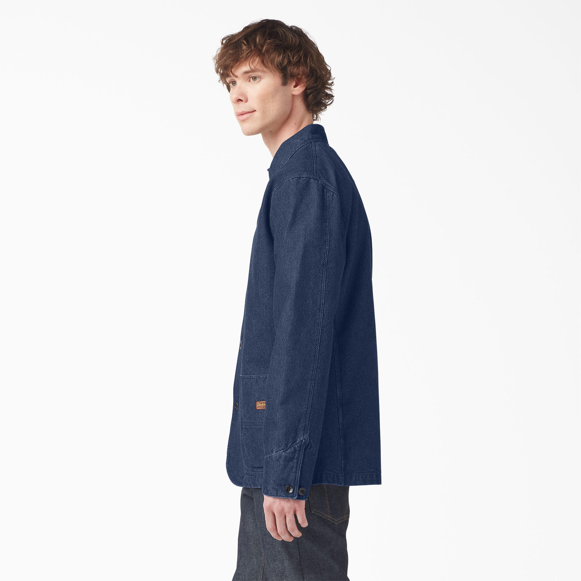 Dickies 1922 Indigo Chore Coat, Rinsed Indigo Blue