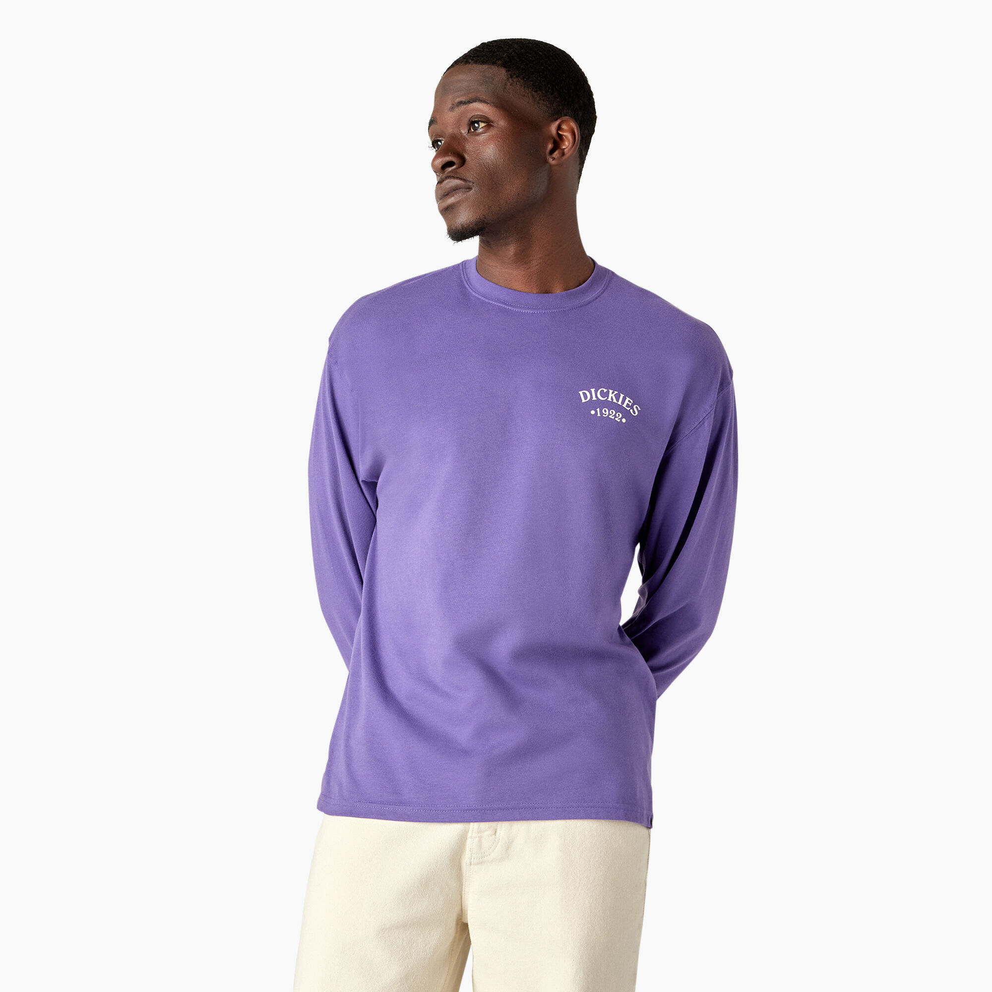 Garden Plain Graphic Long Sleeve T-Shirt
