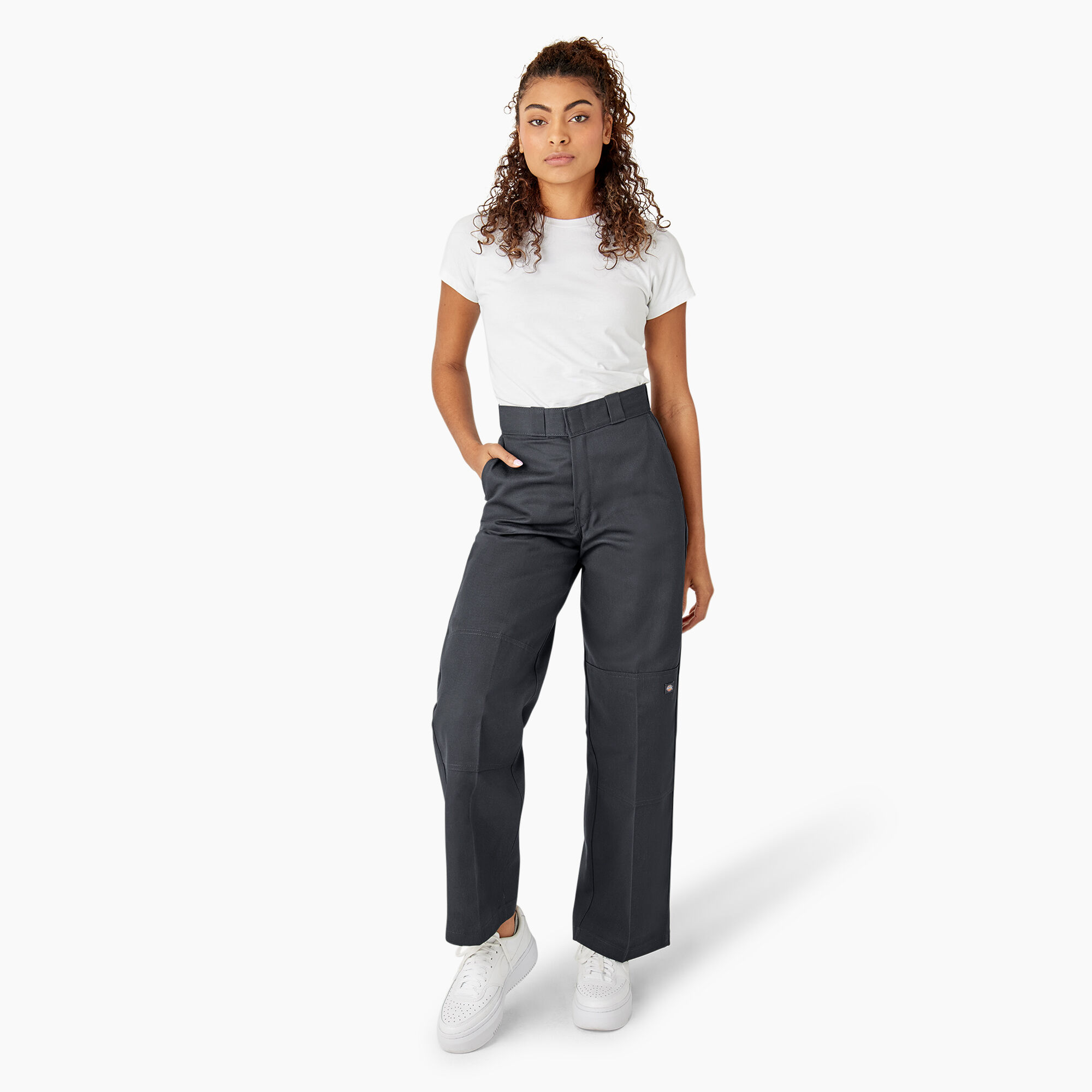 Women’s Loose Fit Double Knee Work Pants