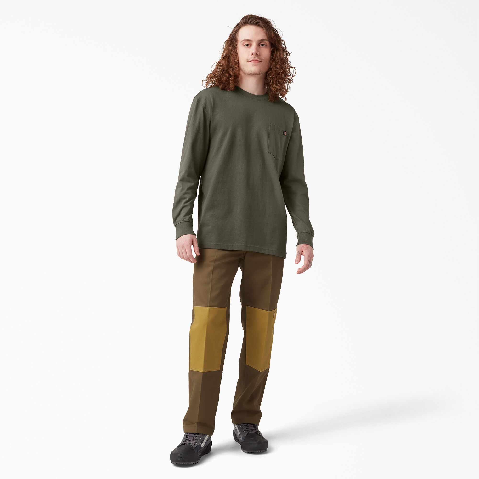 Heavyweight Long Sleeve Pocket T-Shirt