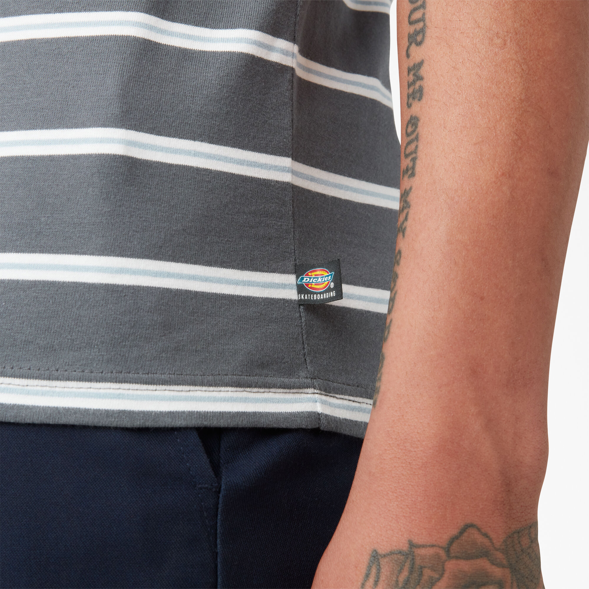 Dickies Skateboarding Striped T-Shirt