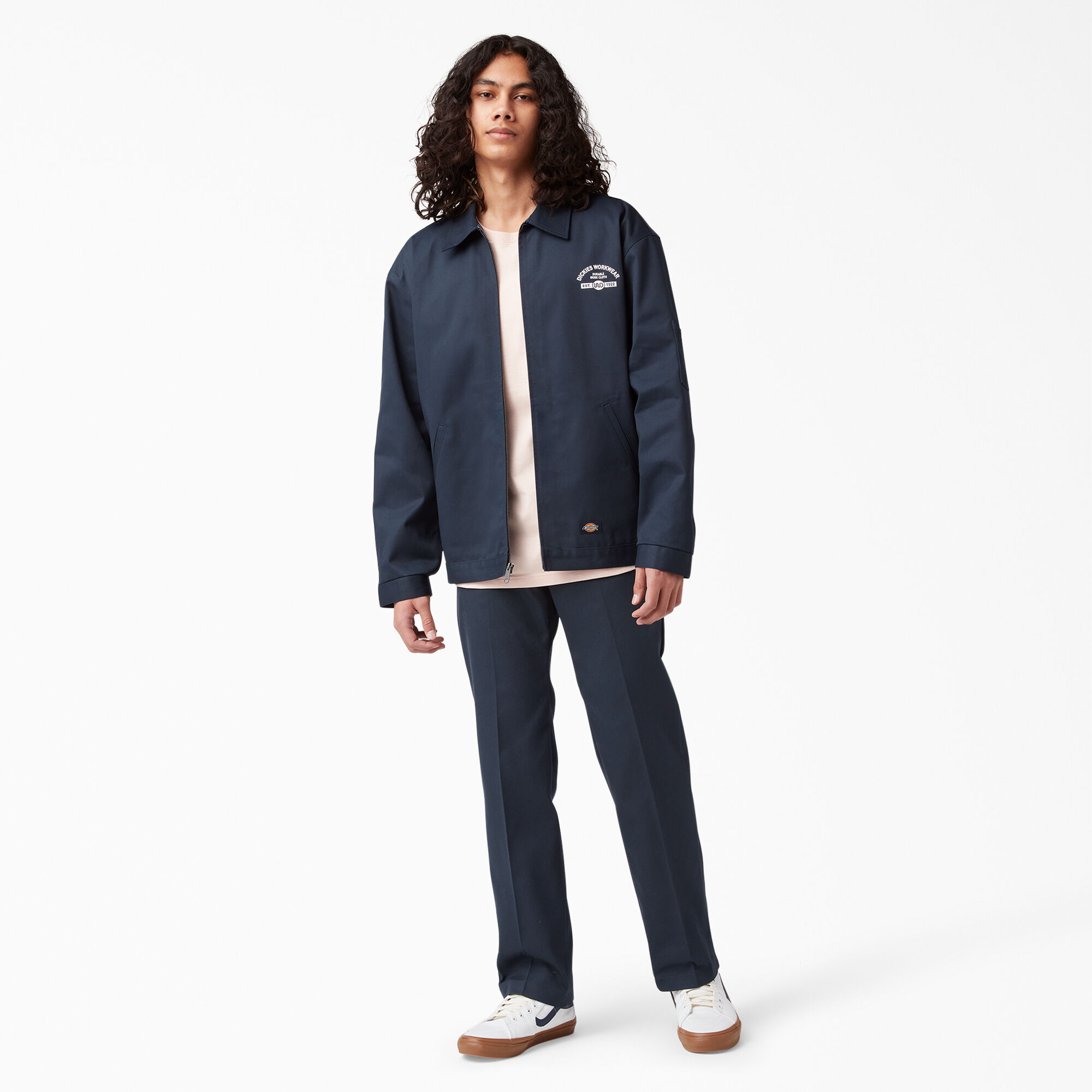 Slim Fit Straight Leg Work Pants