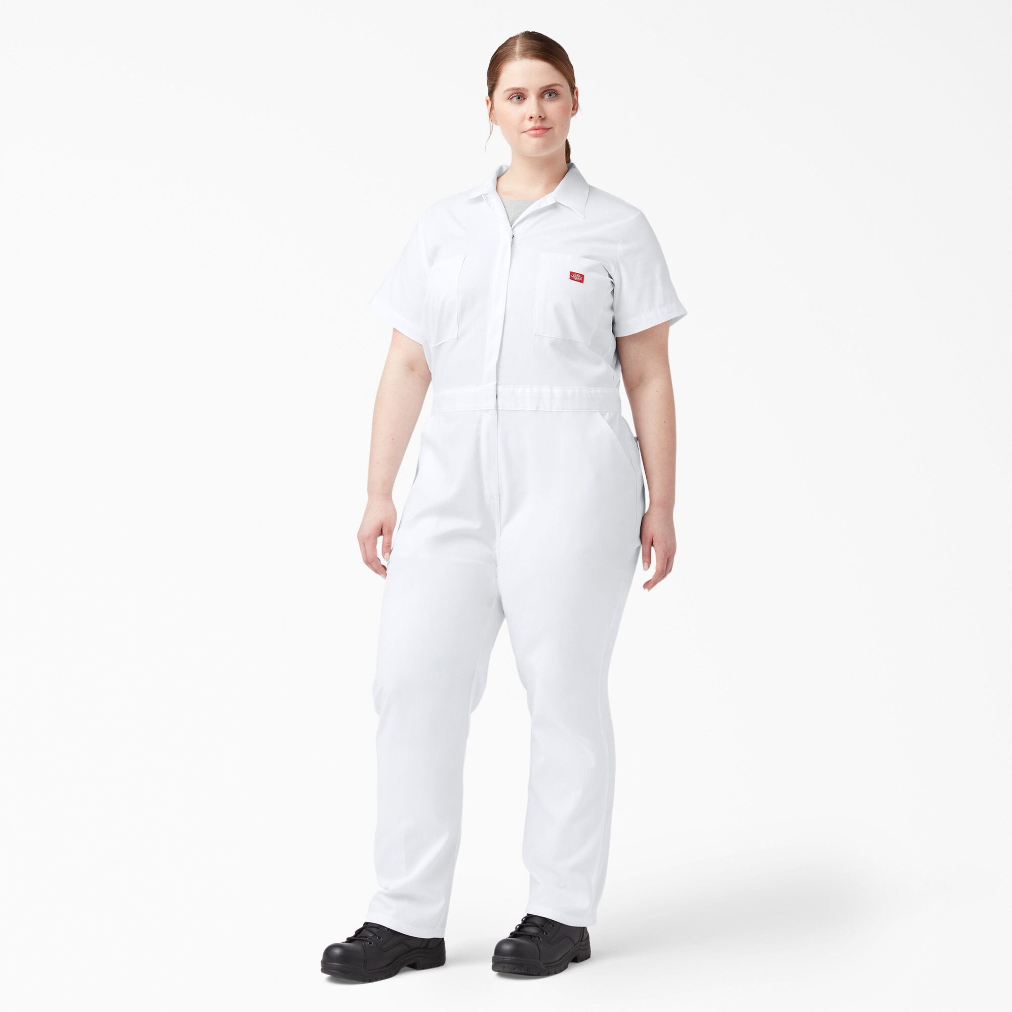 Women's Plus FLEX Cooling Temp-iQ? Short Sleeve Coveralls