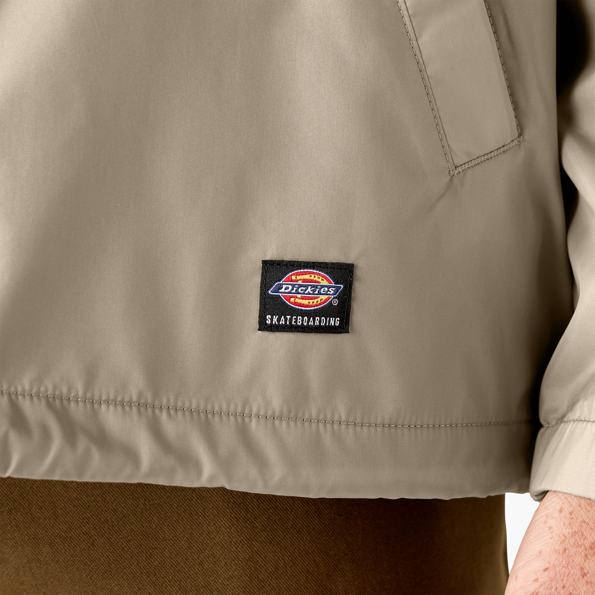 Dickies Skateboarding Coaches Jacket, Desert Sand