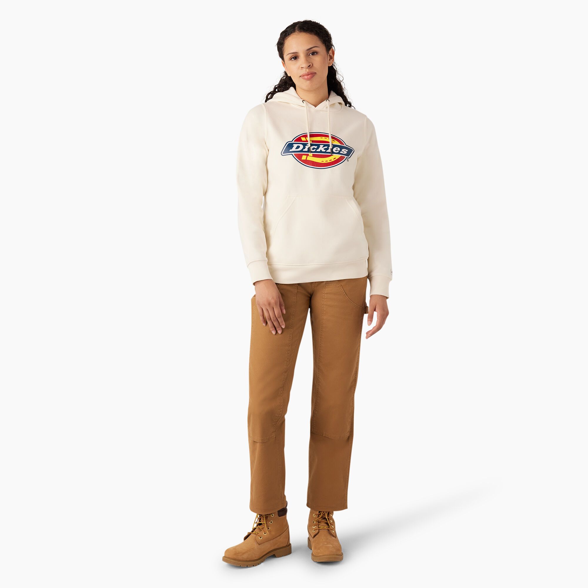 Women's Heavyweight Logo Pullover