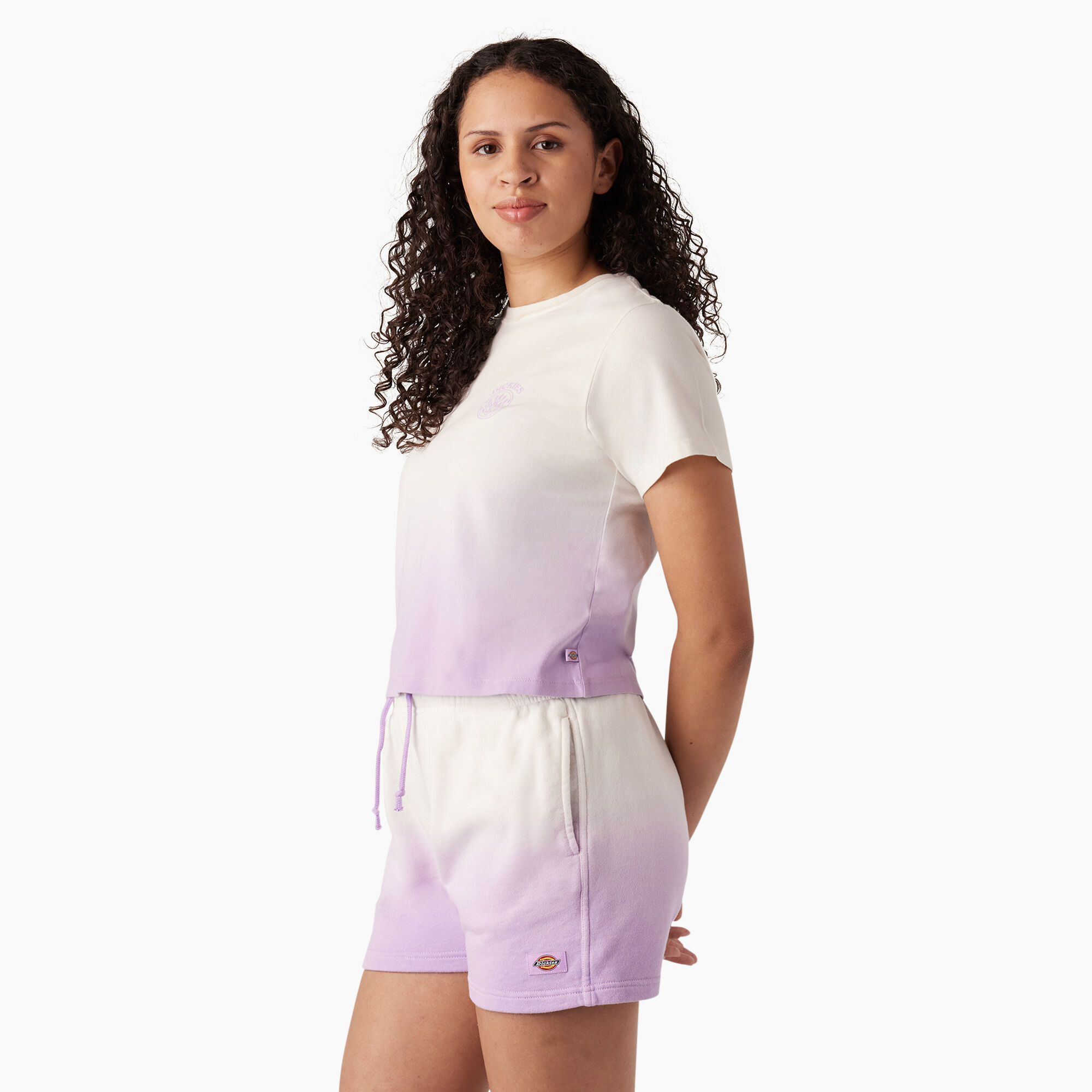 Women's Ombre Cropped T-Shirt