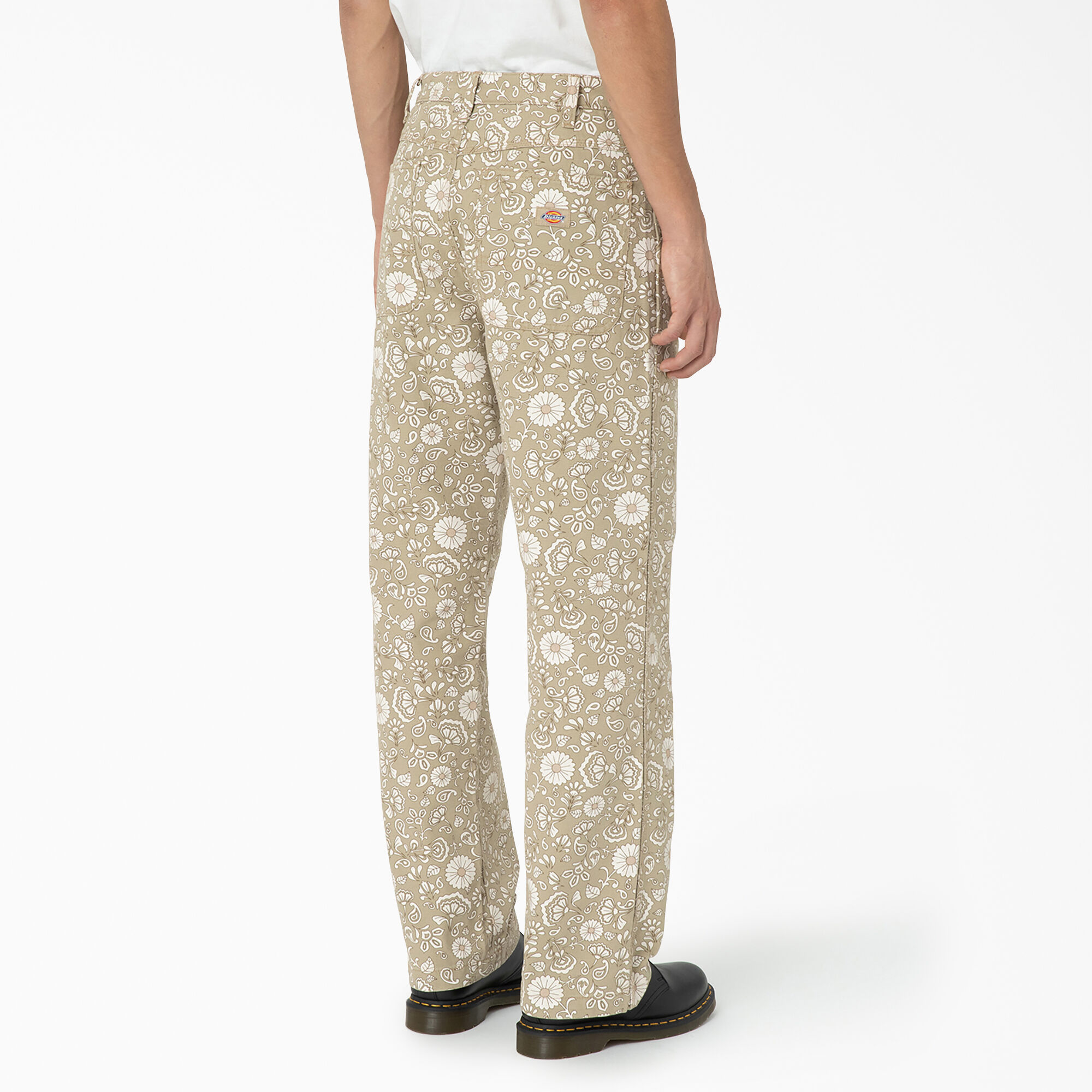 Ellis Floral Print Duck Canvas Pants