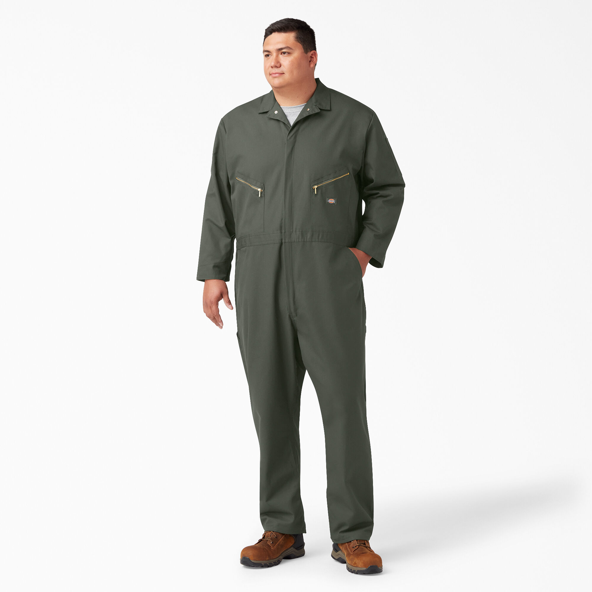 Deluxe Blended Long Sleeve Coveralls