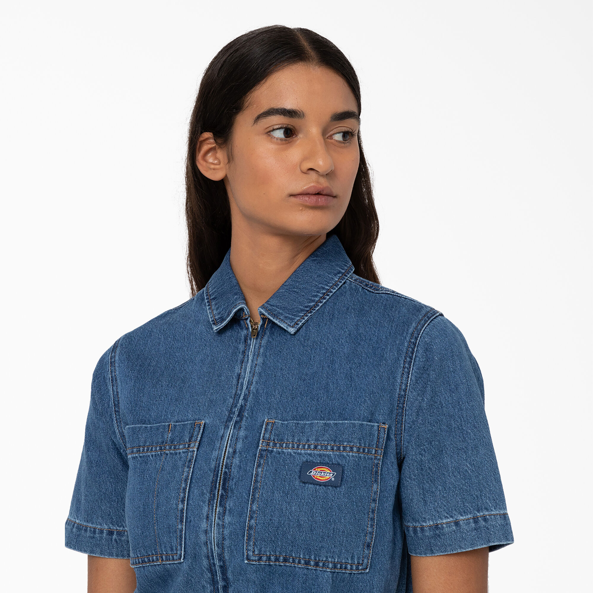 Women’s Houston Denim Coveralls