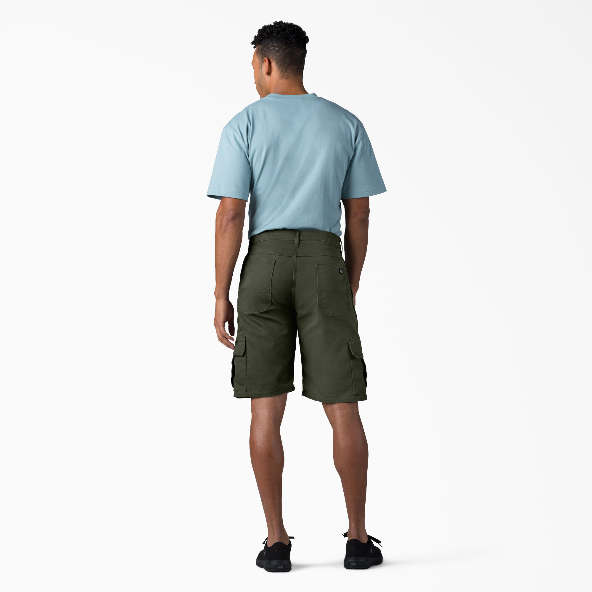 FLEX Relaxed Fit Duck Cargo Shorts, 11