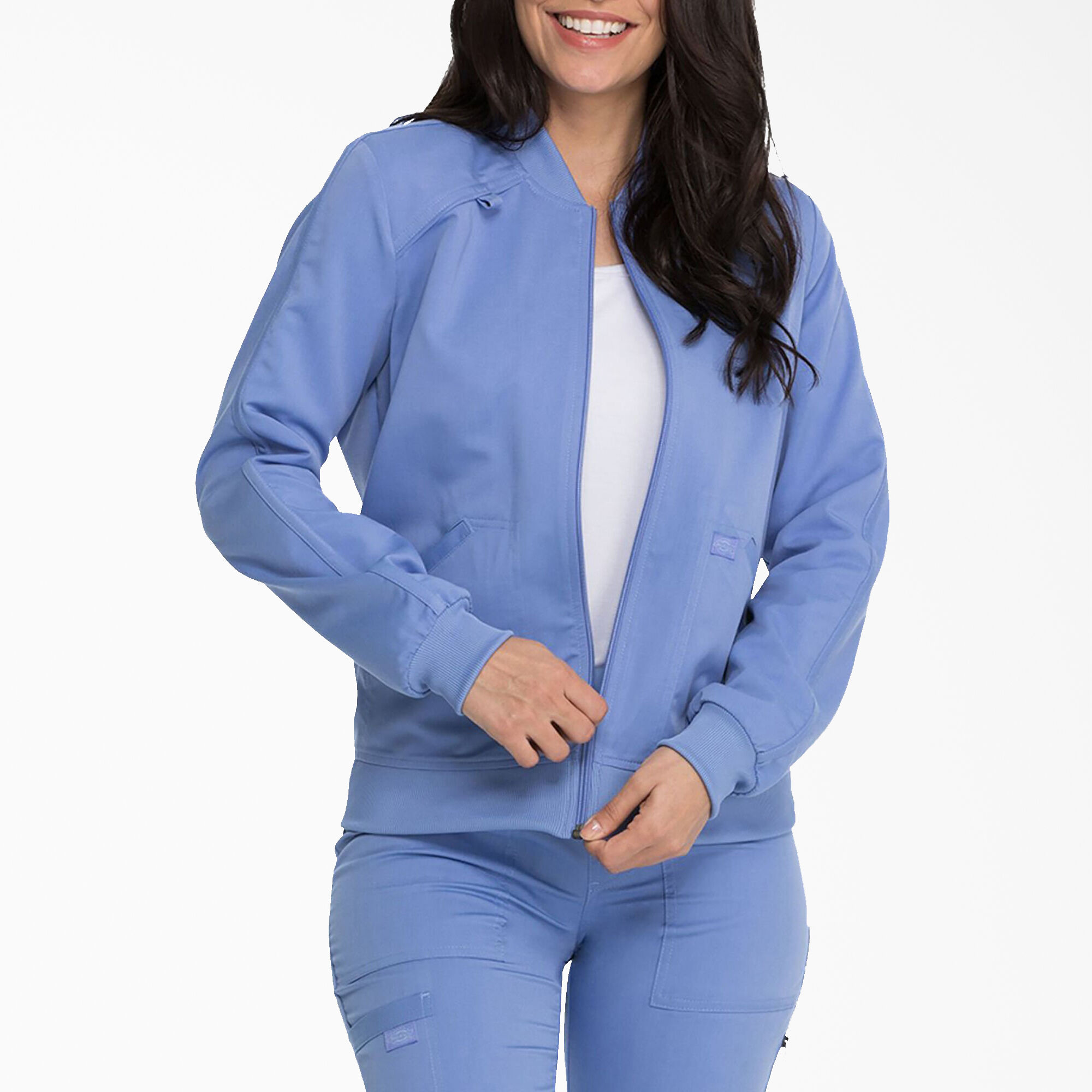 Women's Balance Zip Front Scrub Jacket