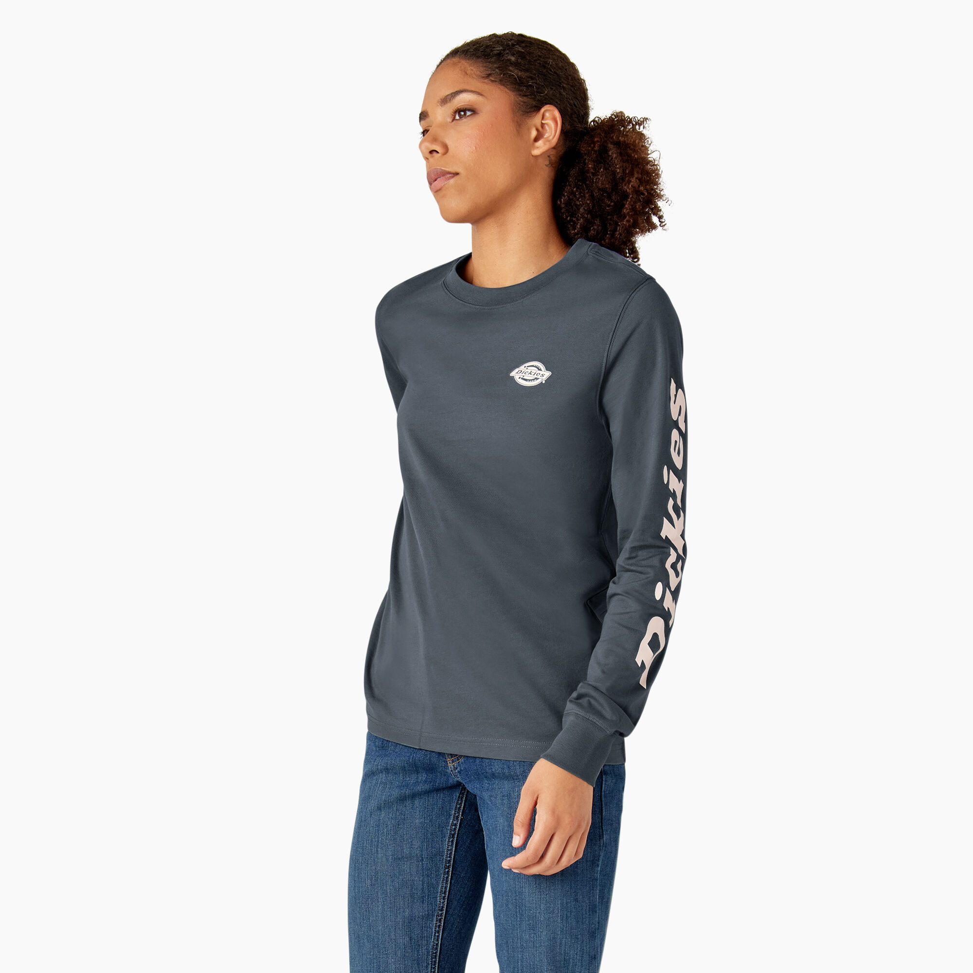 Women’s Long Sleeve Heavyweight Graphic T-Shirt