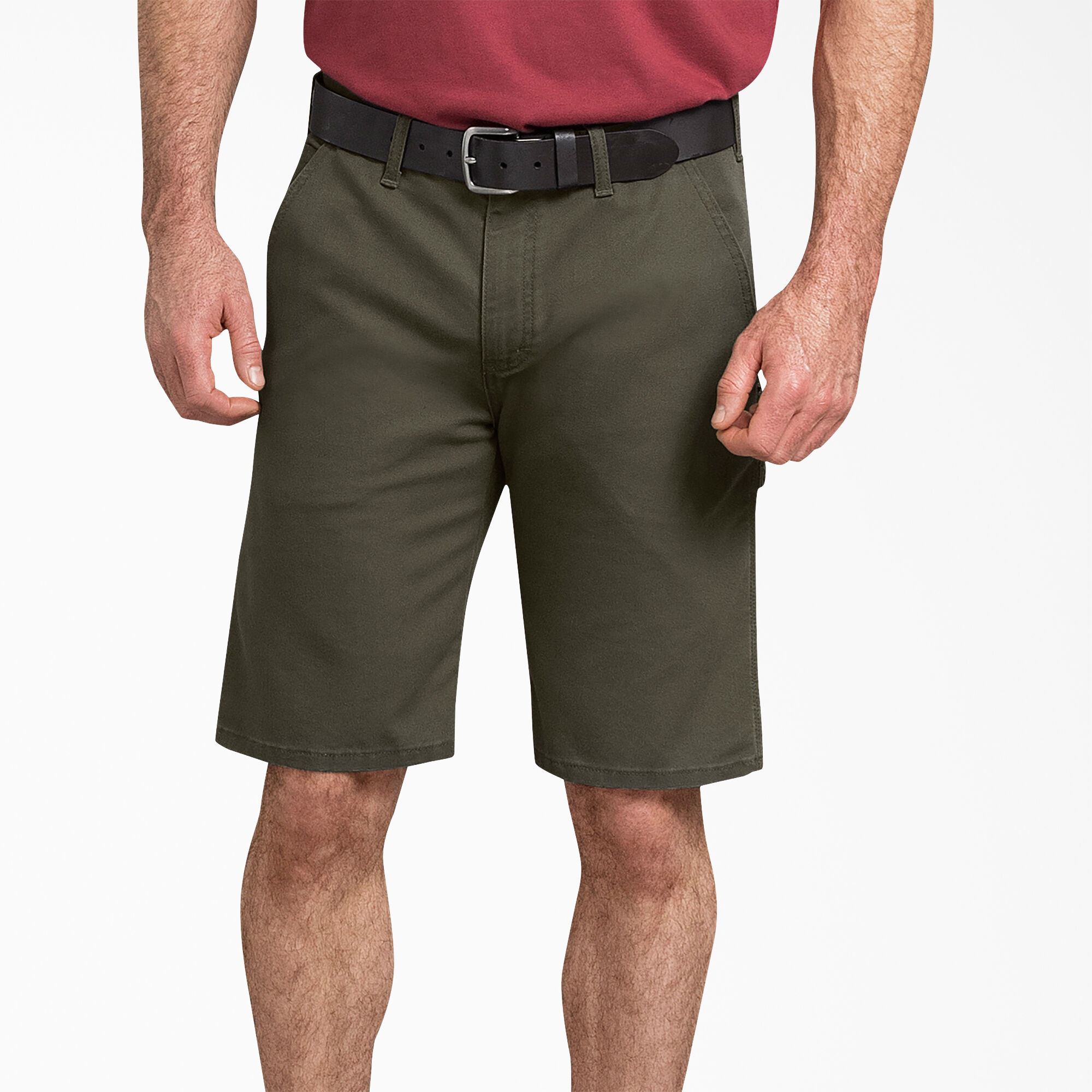 FLEX Regular Fit Duck Carpenter Shorts, 11