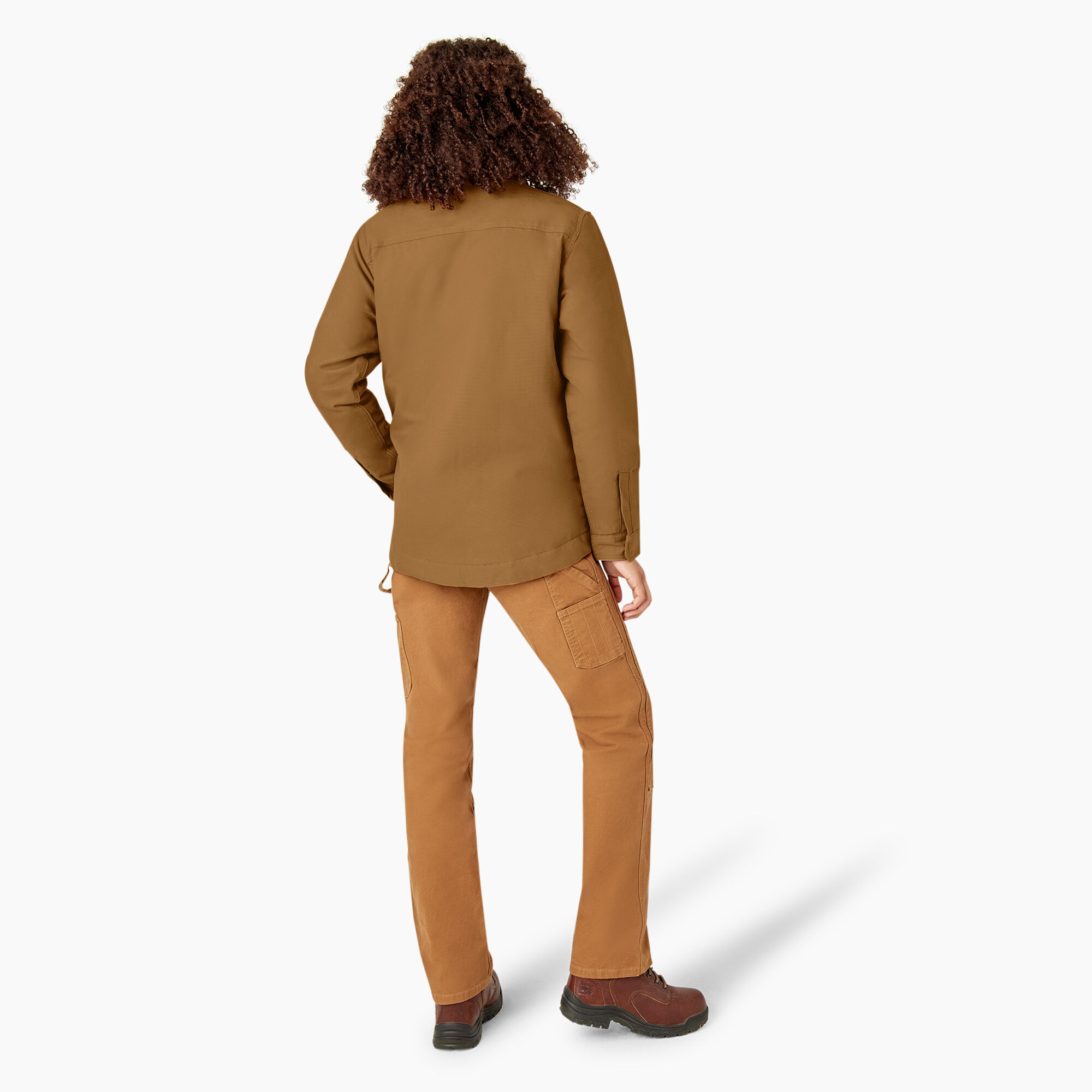 Women's Duck Fleece Lined Chore Coat