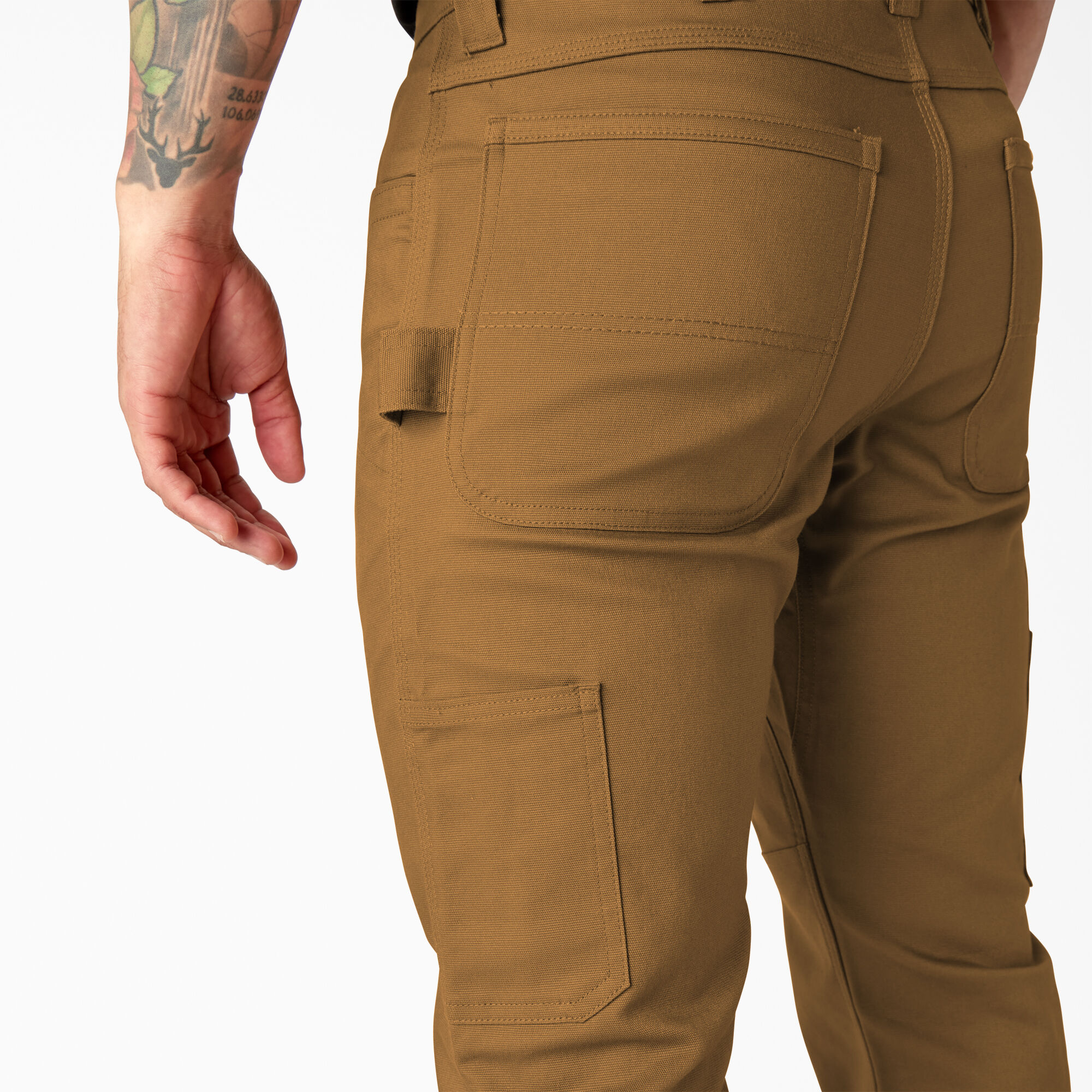 Slim Fit Duck Canvas Double Knee Pants