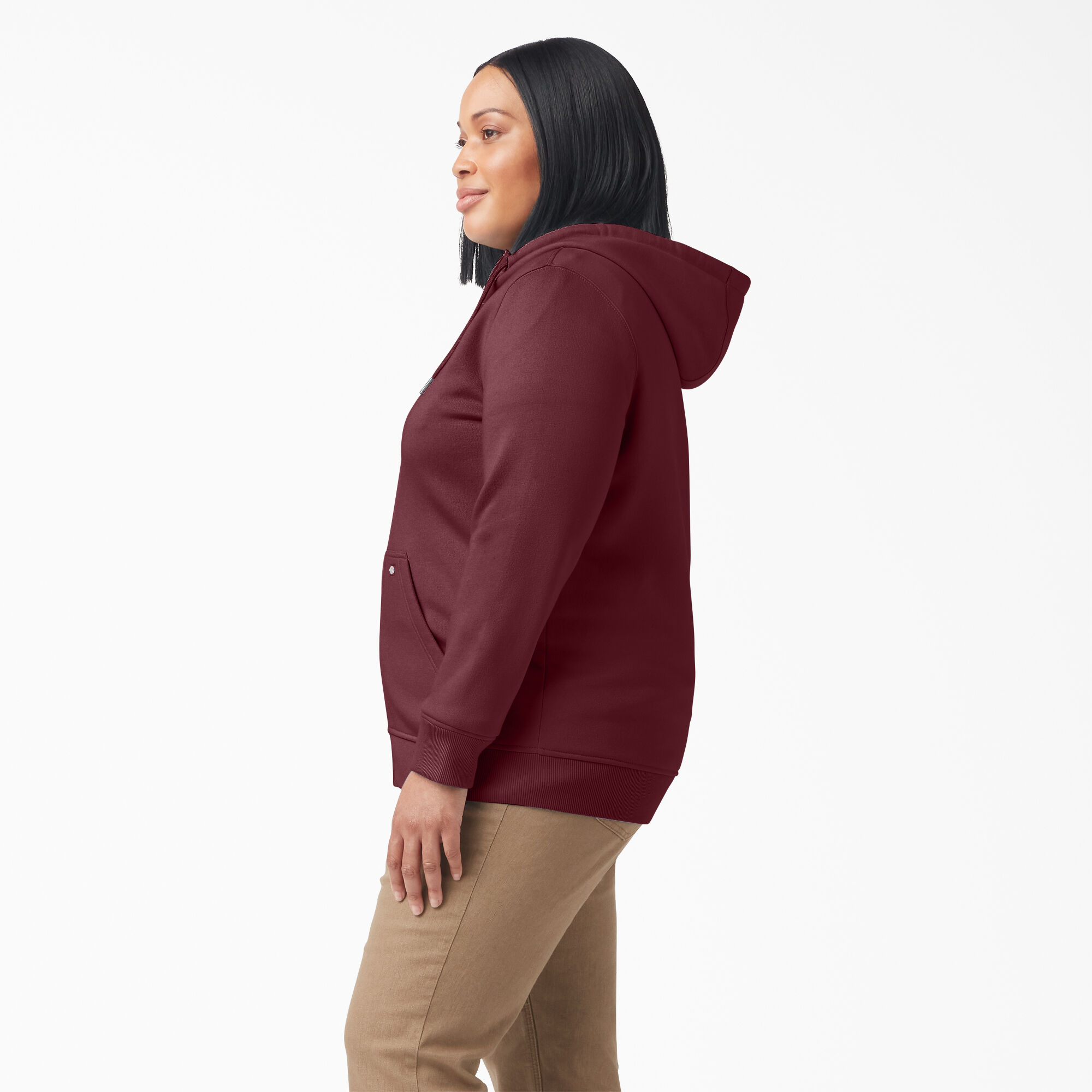 Women's Plus Heavyweight Full-Zip Hoodie