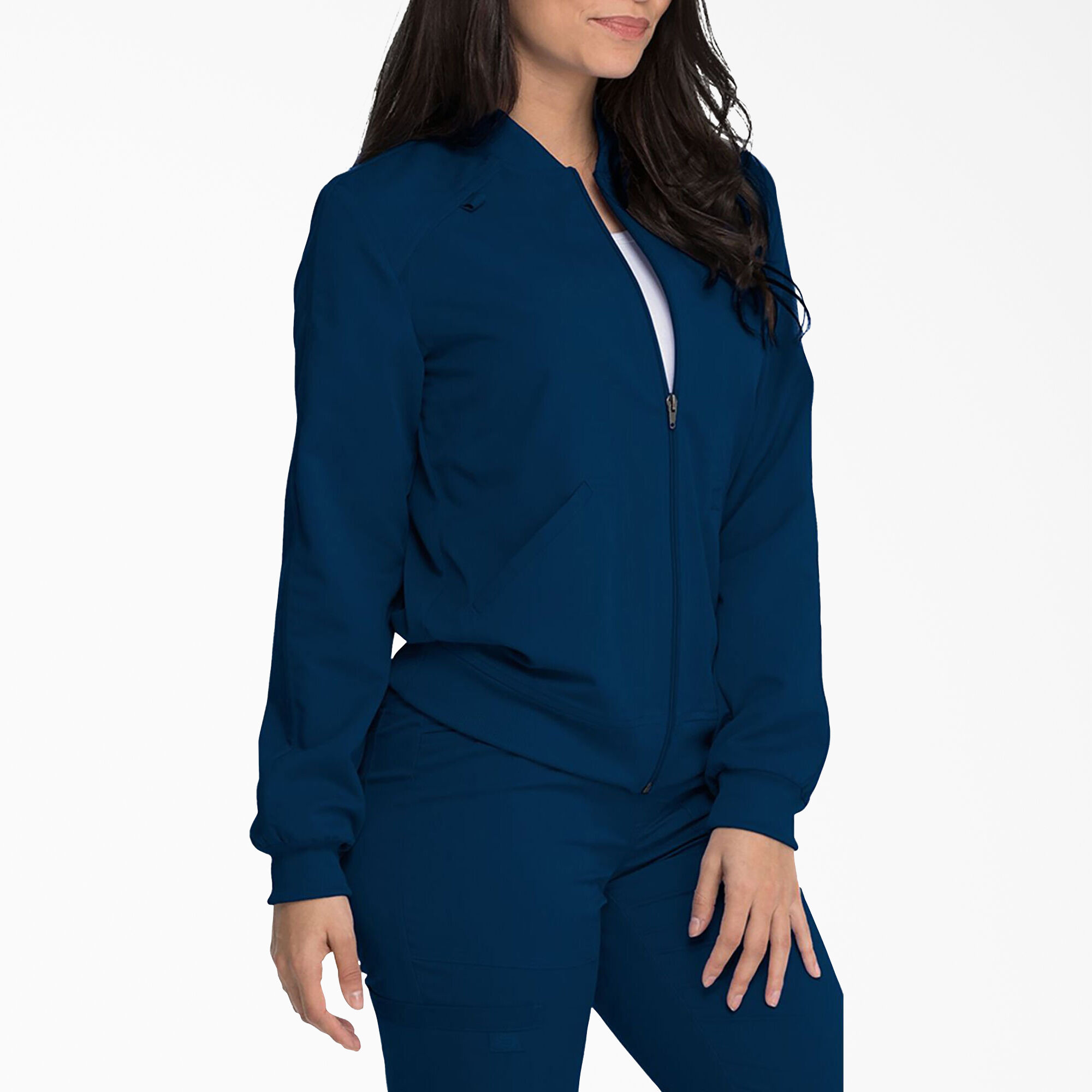 Women's Balance Zip Front Scrub Jacket