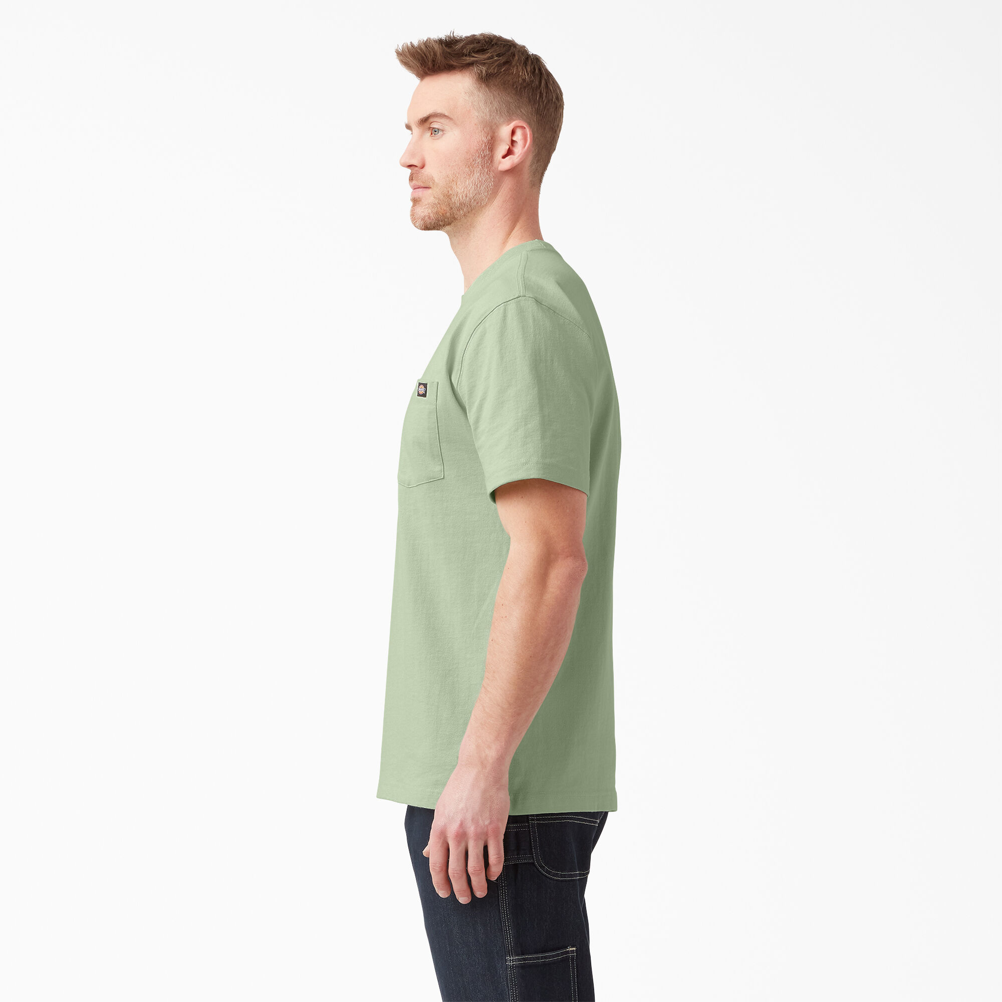 Heavyweight Short Sleeve Pocket T-Shirt
