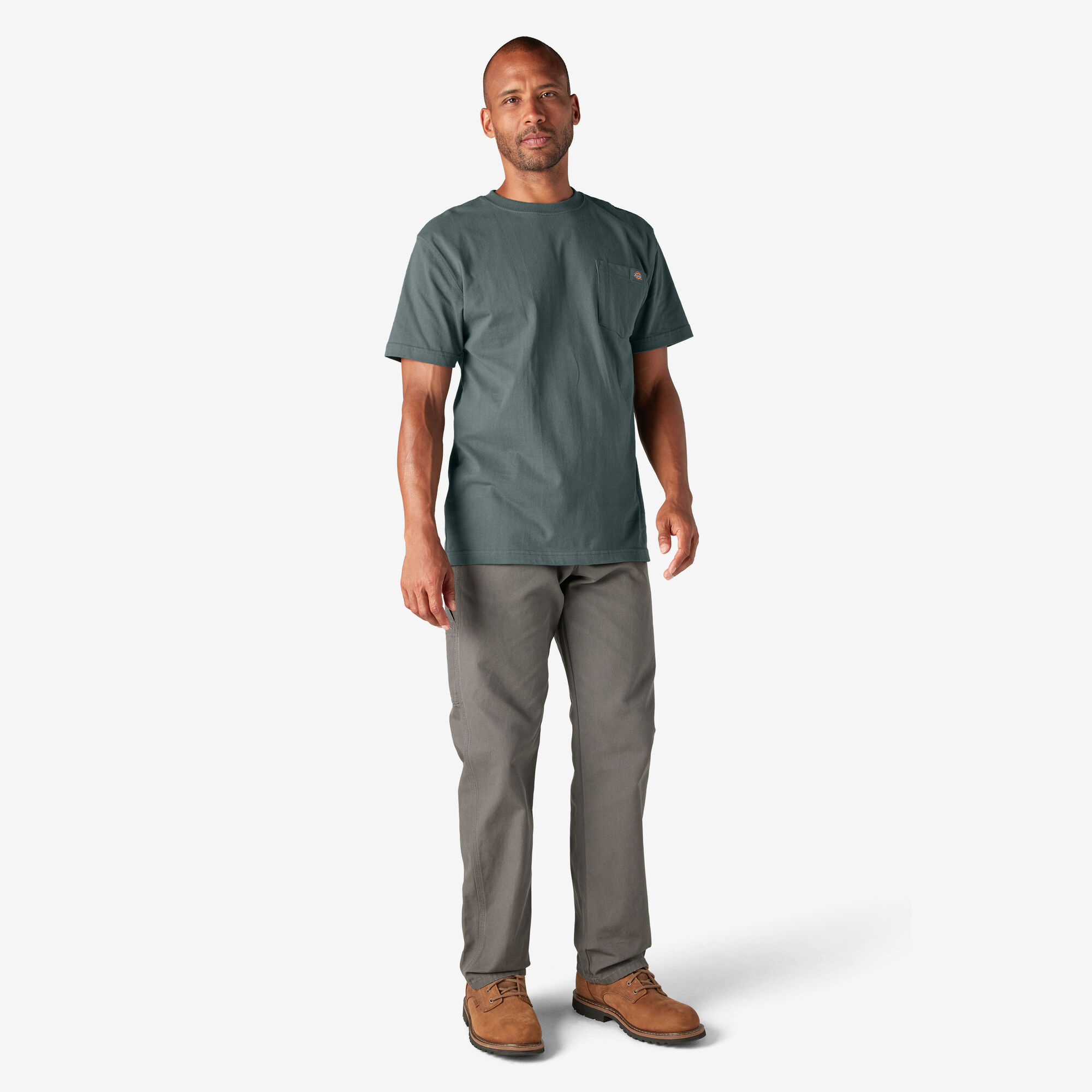 Heavyweight Short Sleeve Pocket T-Shirt