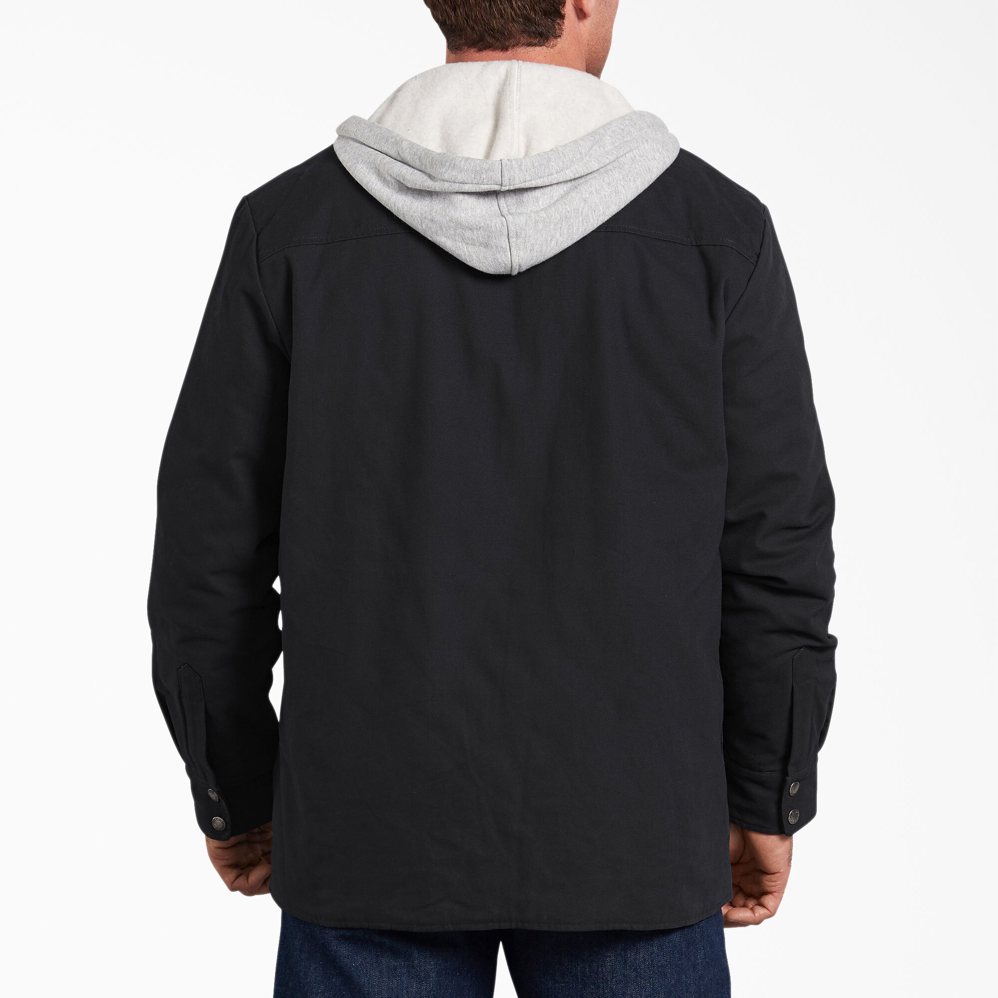 Duck Hooded Shirt Jacket