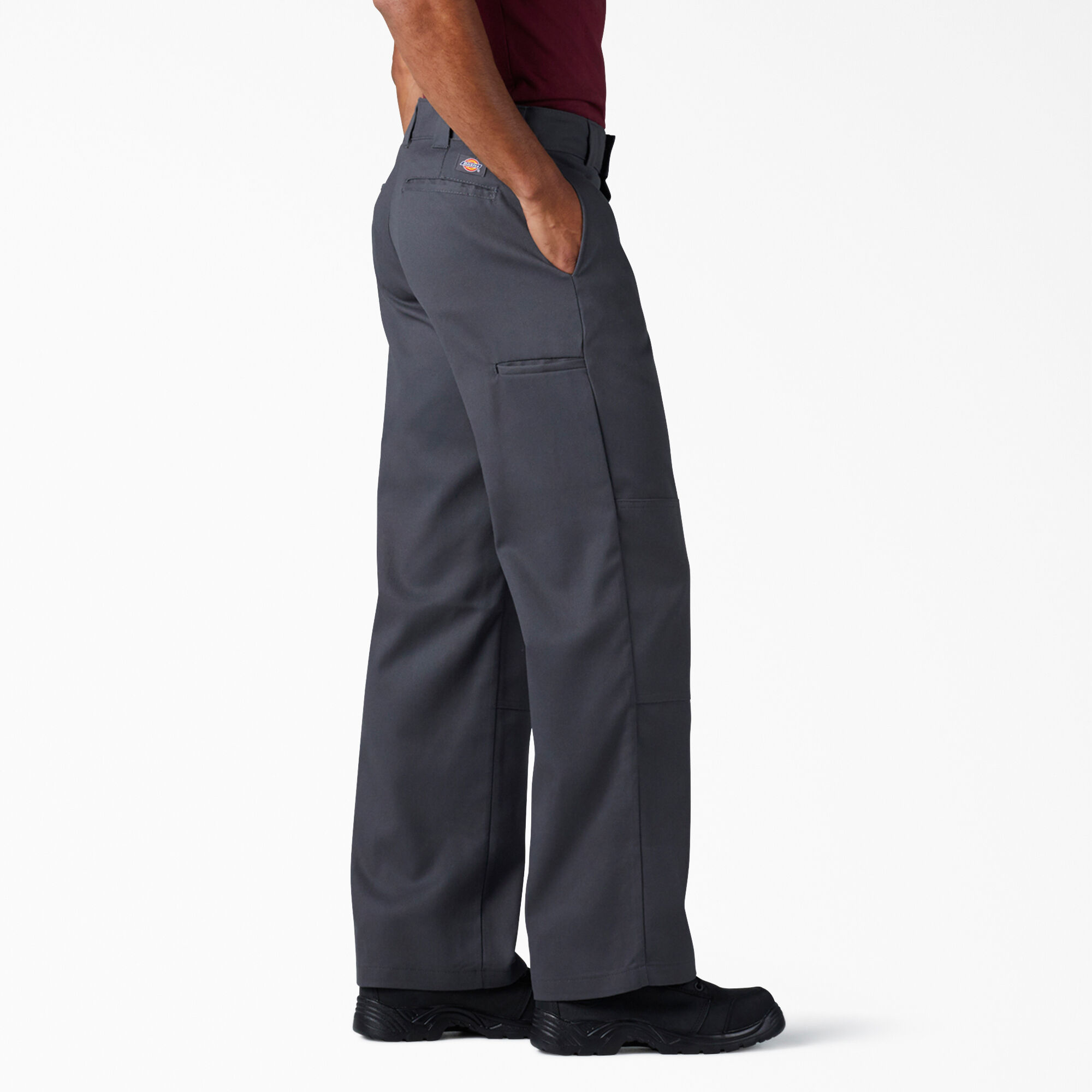 Loose Fit Double Knee Work Pants