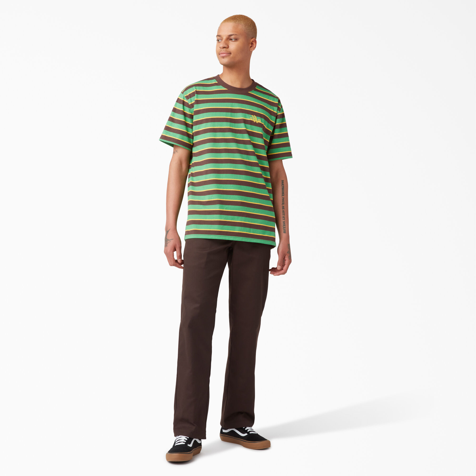 Vincent Alvarez Striped T-Shirt