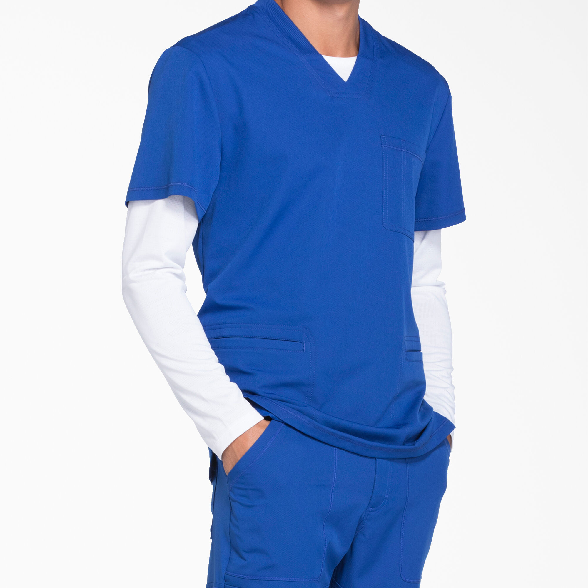 Men's Dynamix V-Neck Scrub Top