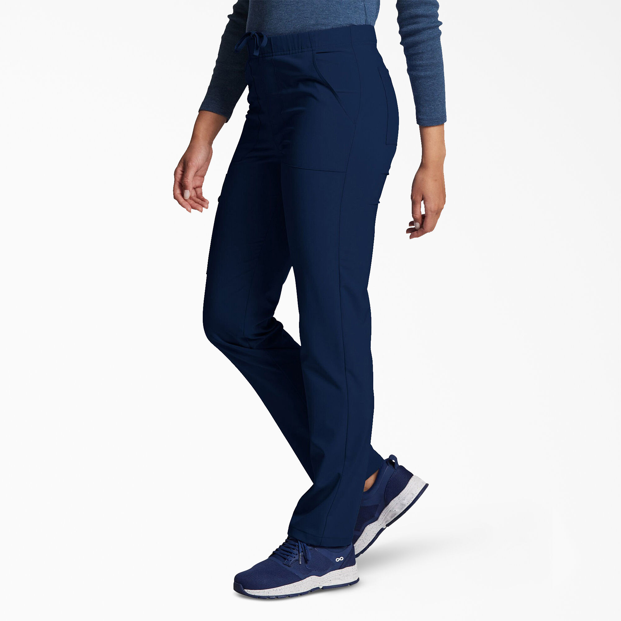 Unisex EDS Essentials Natural Rise Tapered Leg Scrub Pants