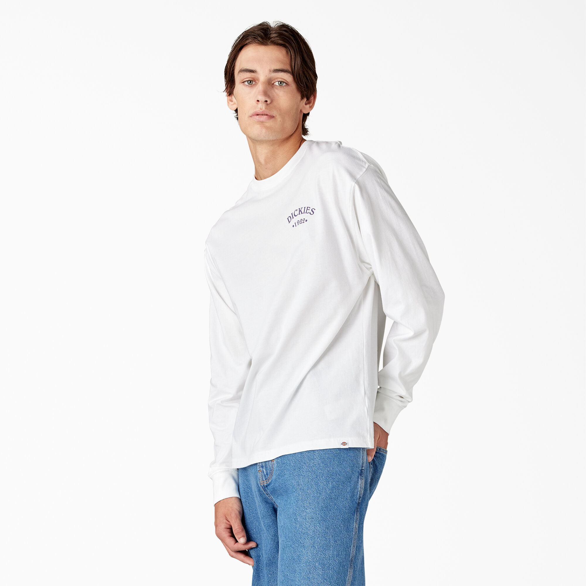 Garden Plain Graphic Long Sleeve T-Shirt