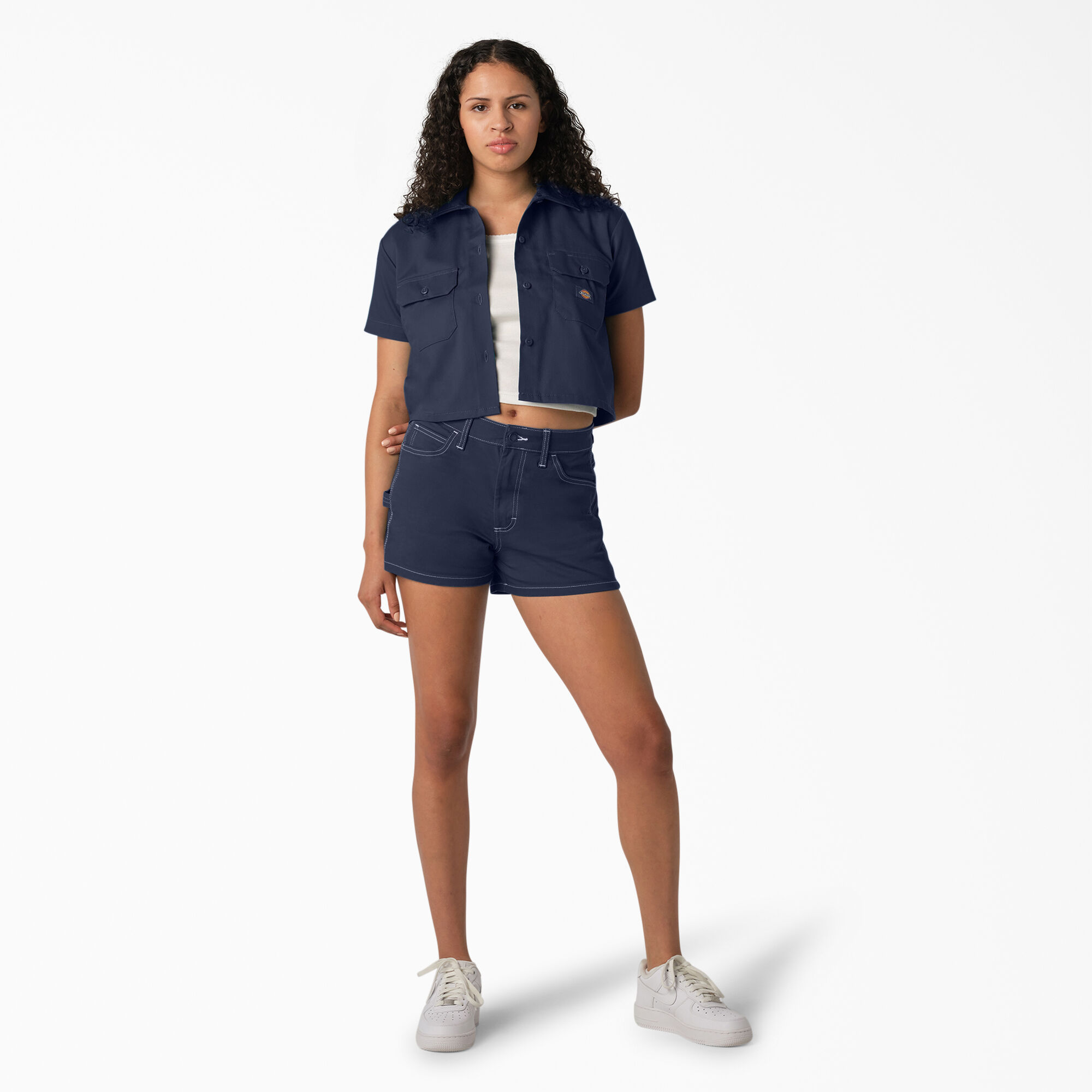 Women's Cropped Work Shirt