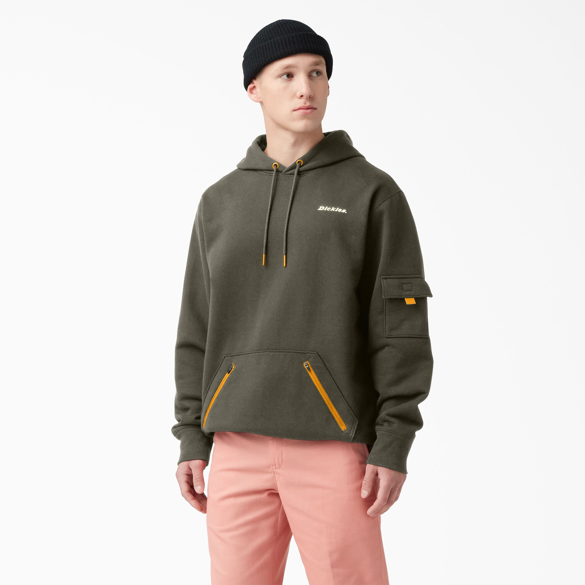 Fleece Cargo Hoodie