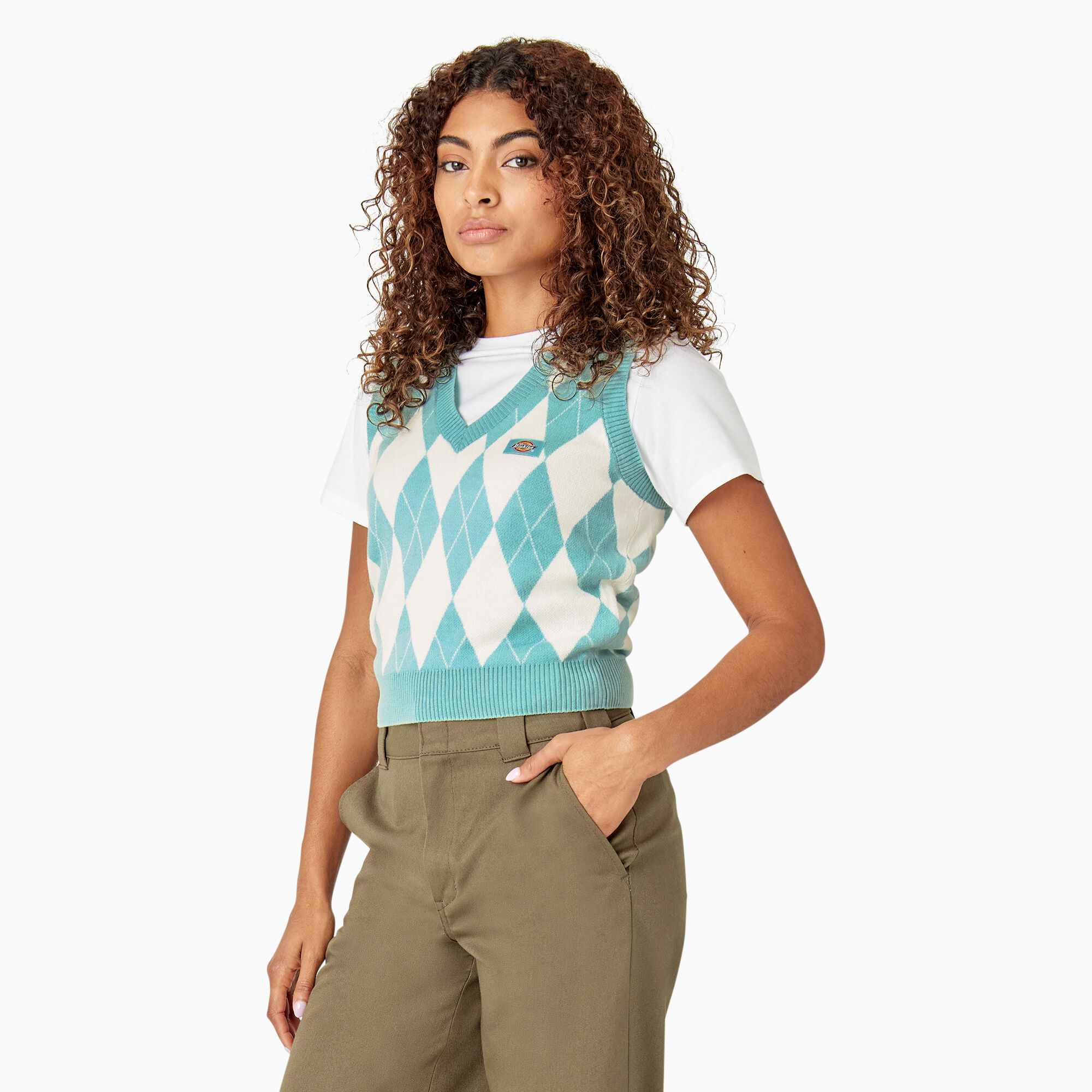 Women’s Argyle Sweater Vest