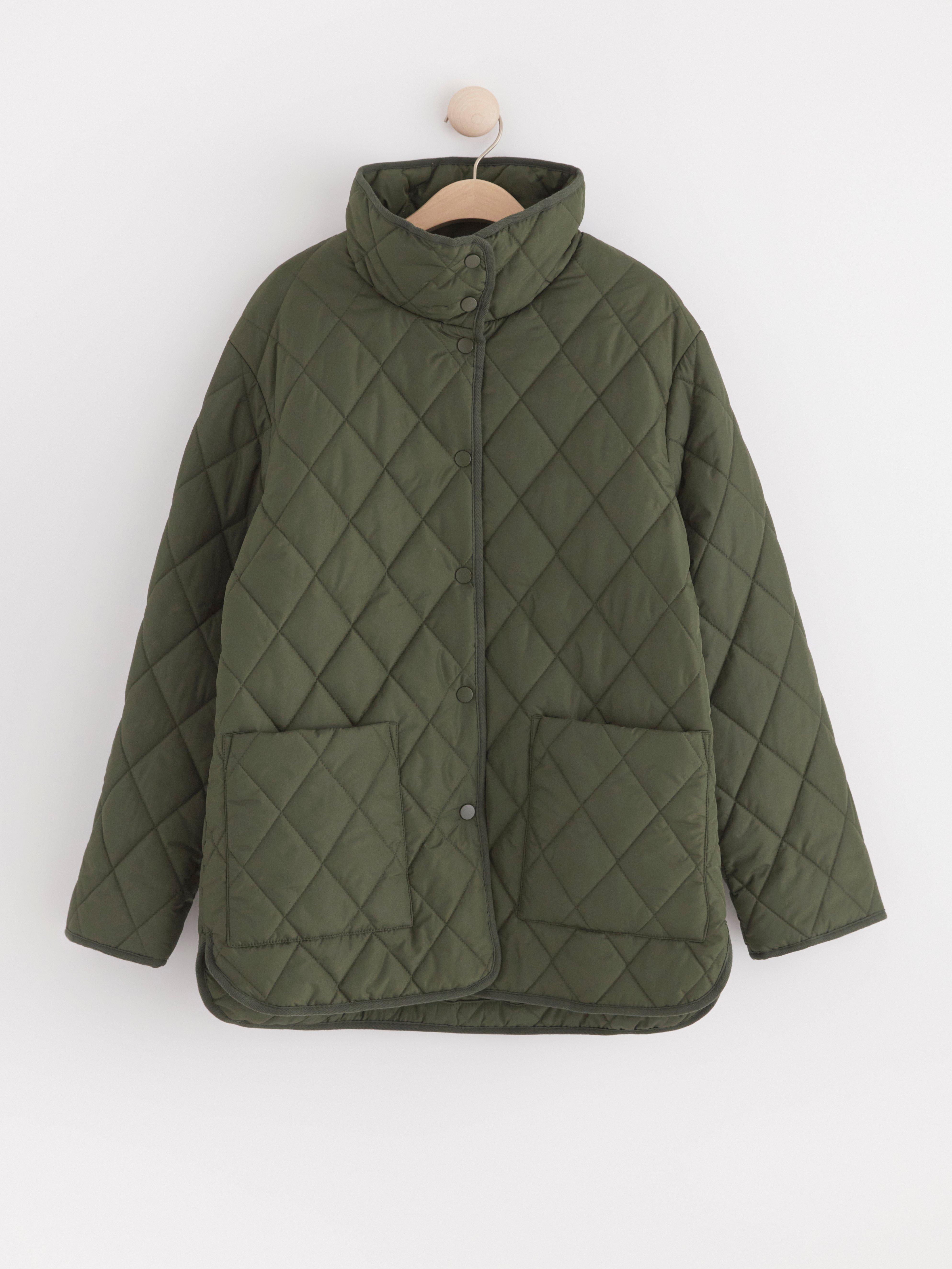 Quilted jacket Dark Khaki Green