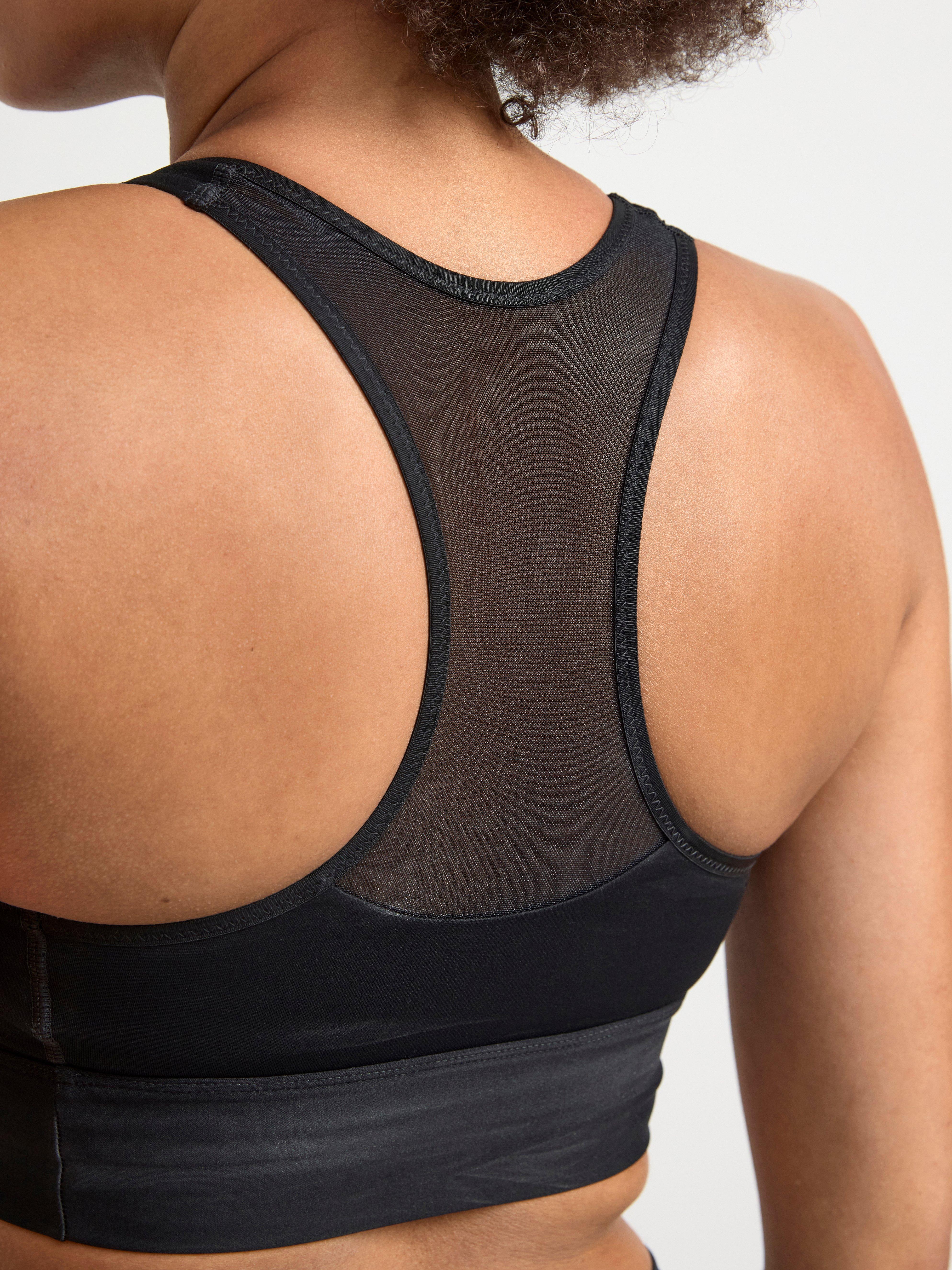 Sports bra medium support Black