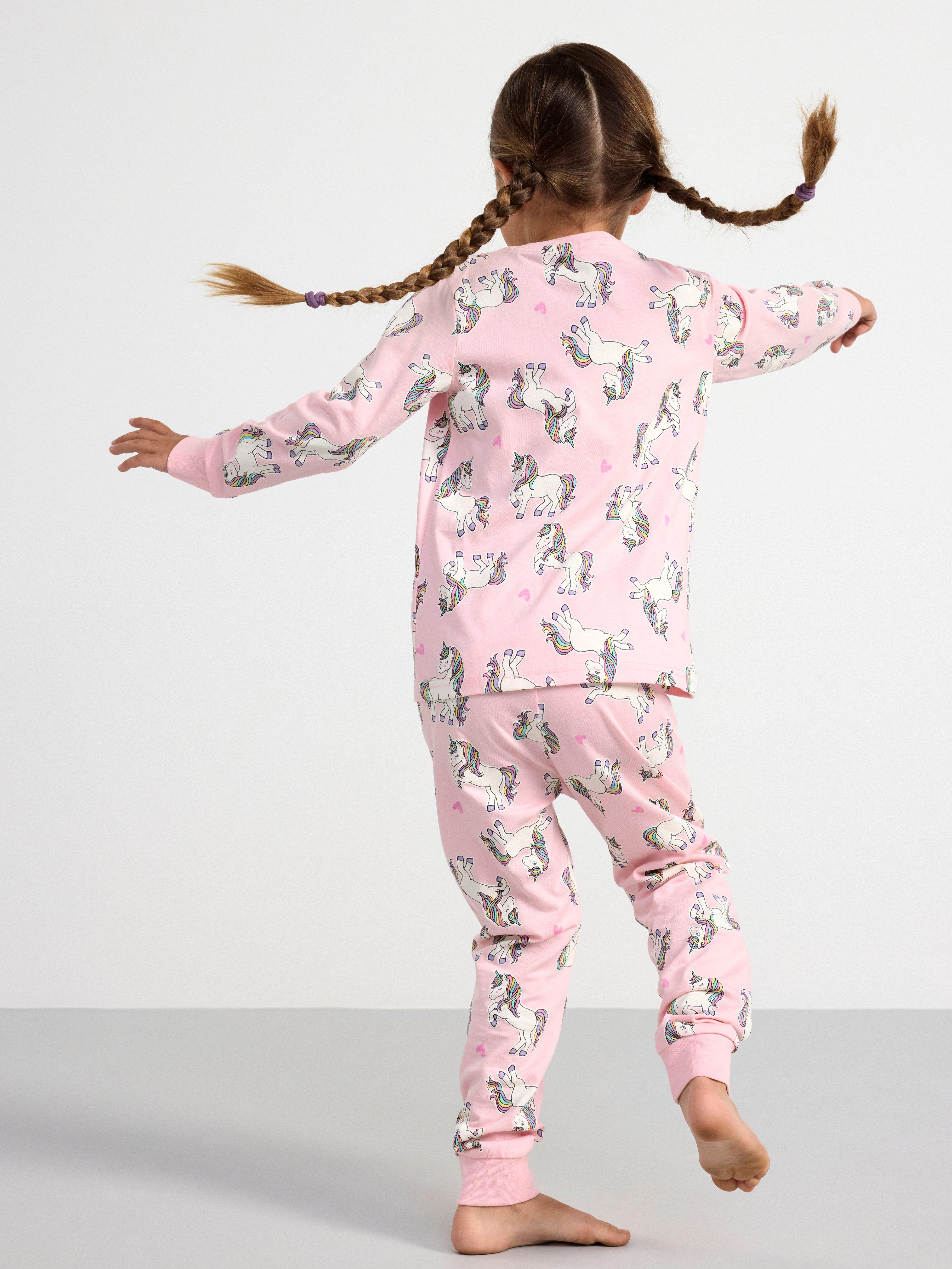 Pyjama set with print Light Pink